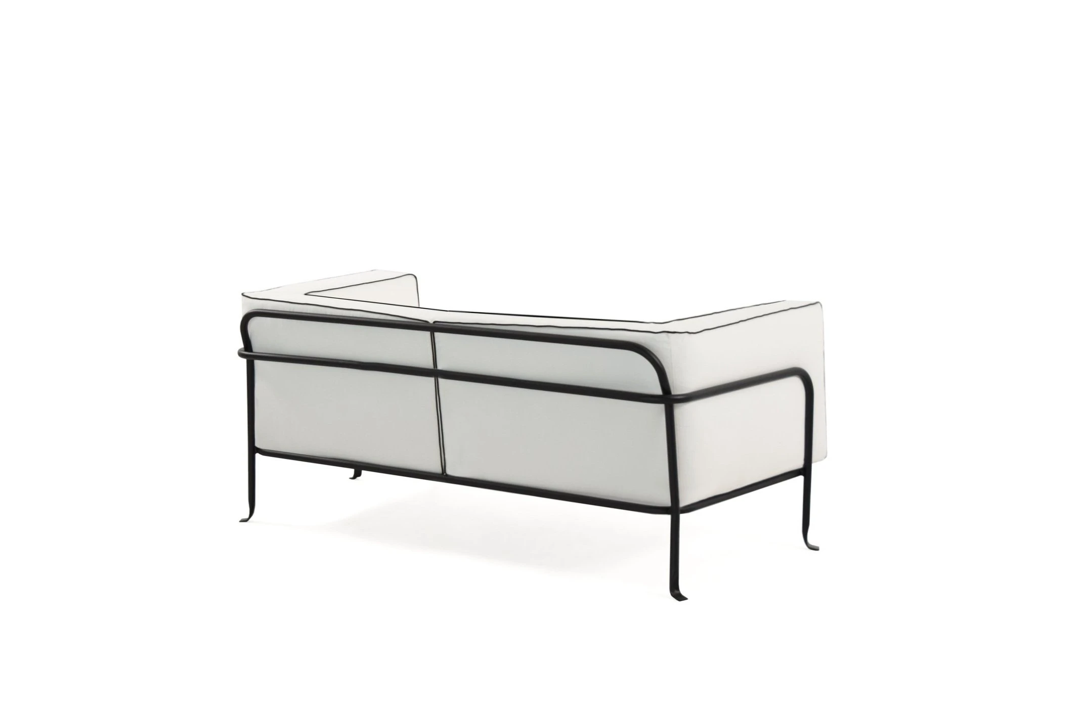 Angle View of Adelaide Modern Outdoor Sofa
