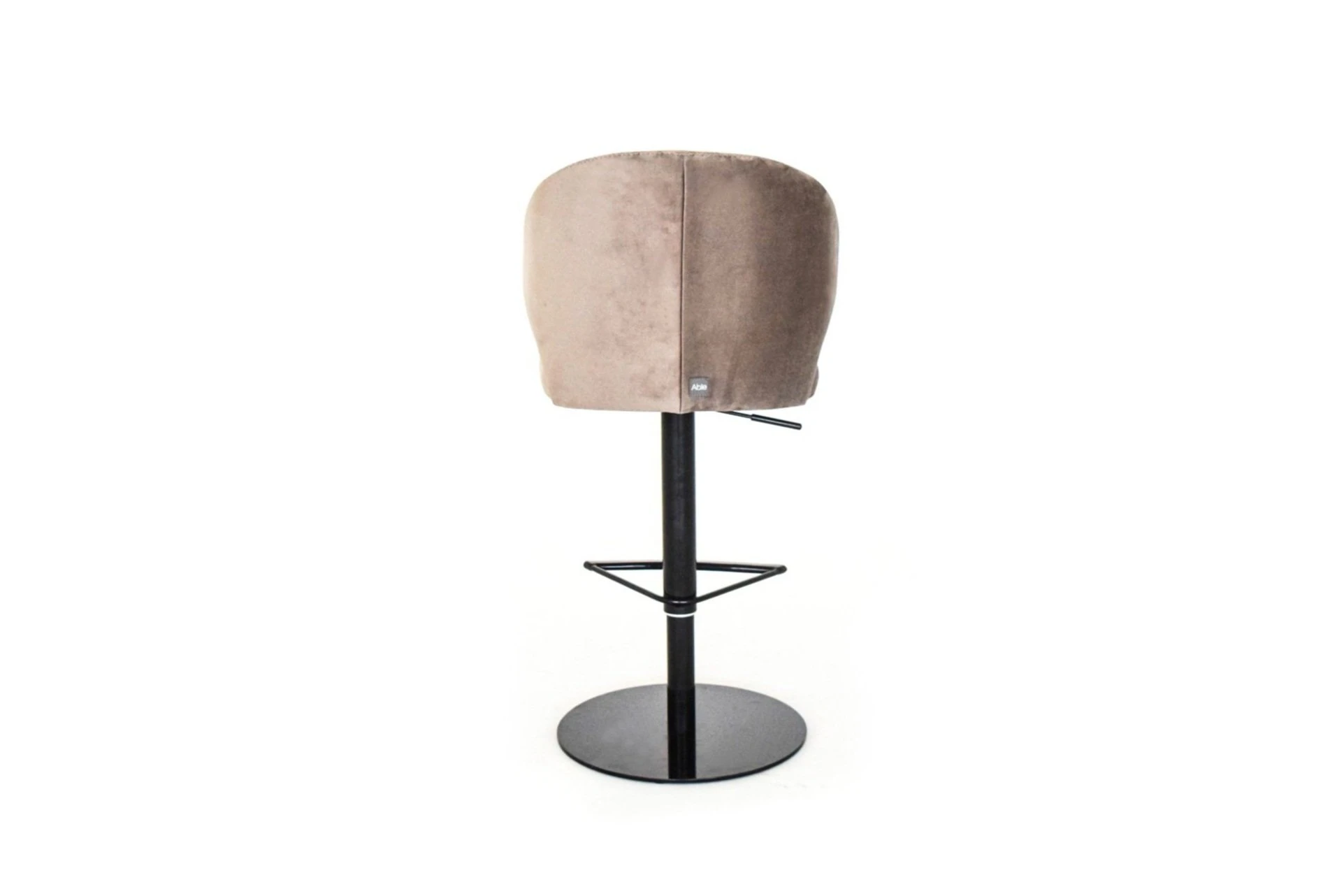 Back profile of Swivel Barstool with backs