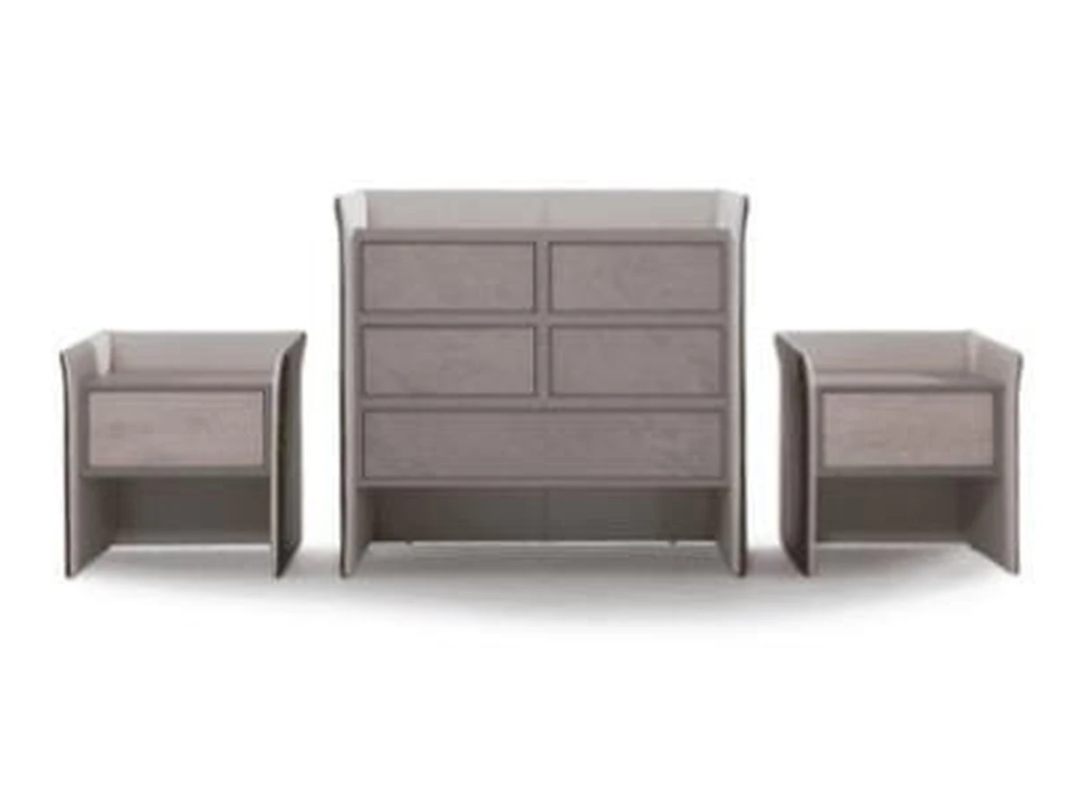 Gordon's Leather Upholstered Night Set