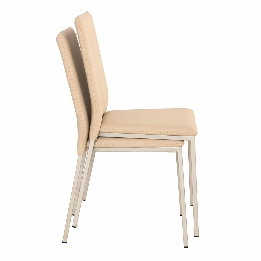 Linea Modern Armless Chair — view 2 of 2