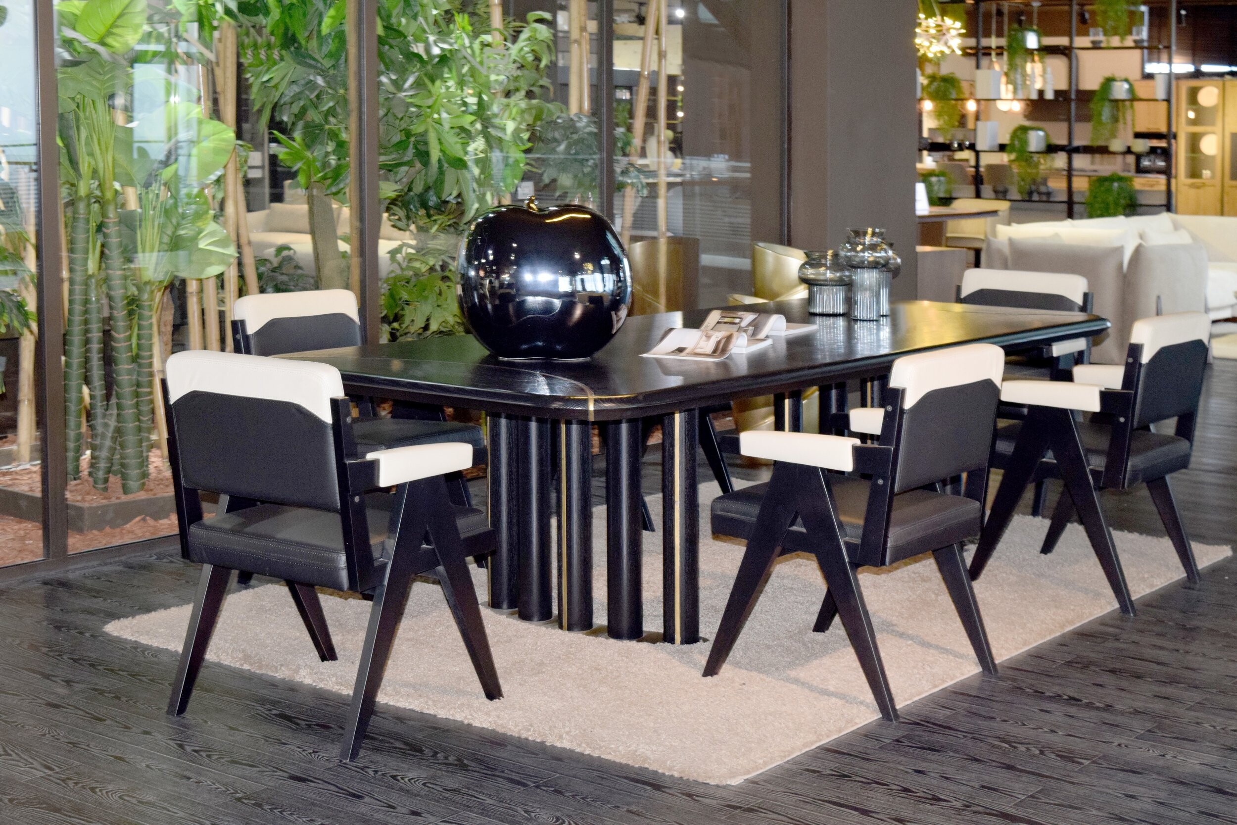 Liam Walnut Dining Chairs — view 1 of 3