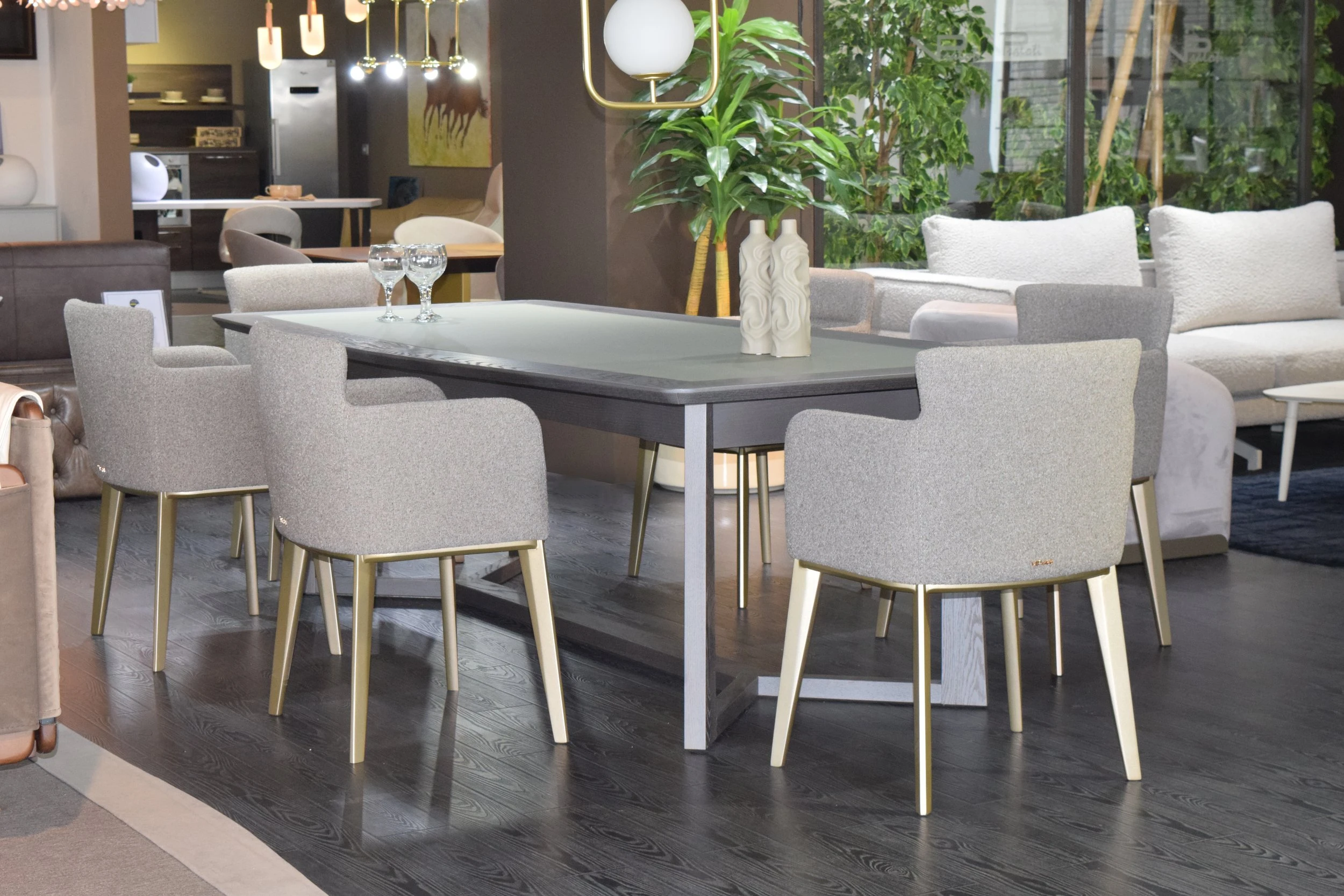 Maiorca Luxury Chair for Dining with Armrest — view 1 of 4