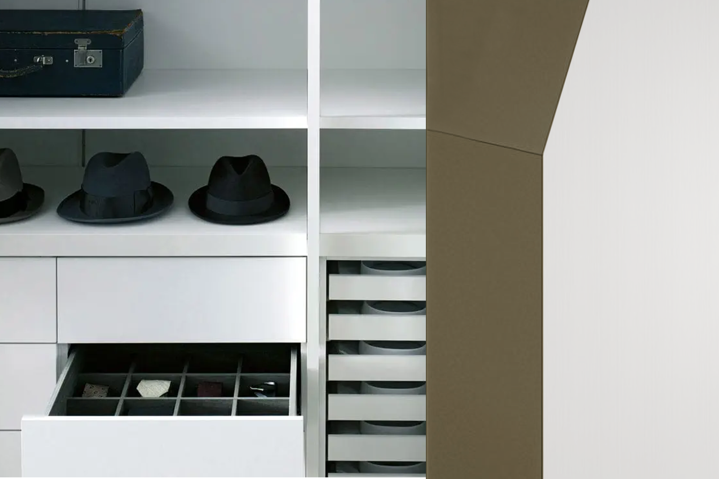 Close up view of Regis chest of drawers