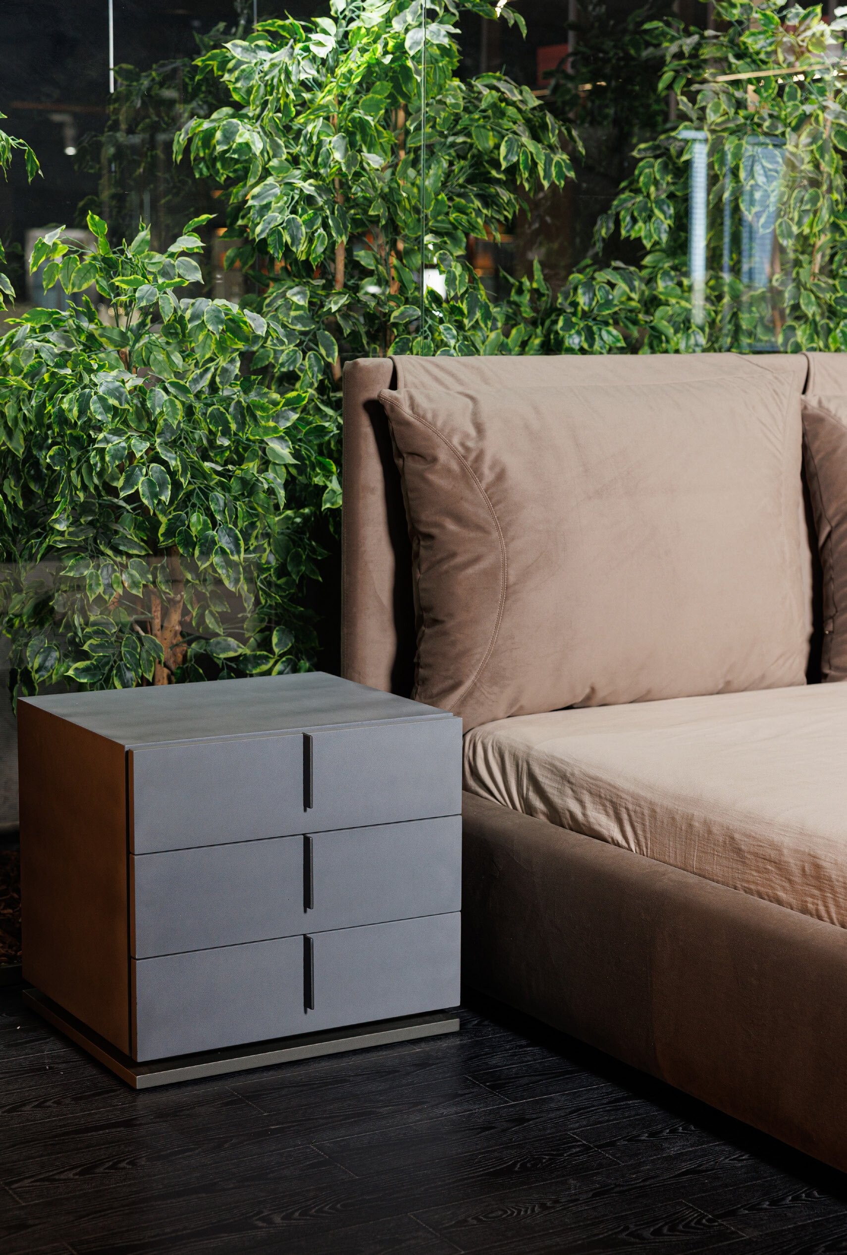 Sevilla Bedside Table with drawers — view 1 of 2