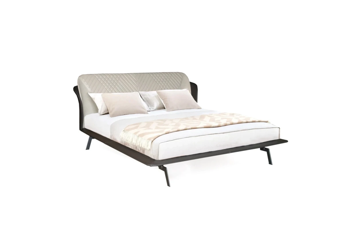 Side profile view of Sorellina designer Bed