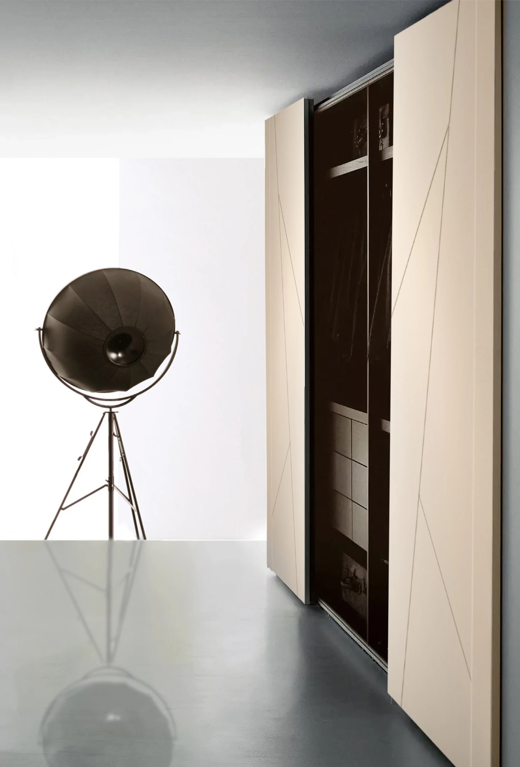Stile Sliding Door MDF Wardrobe — view 2 of 3