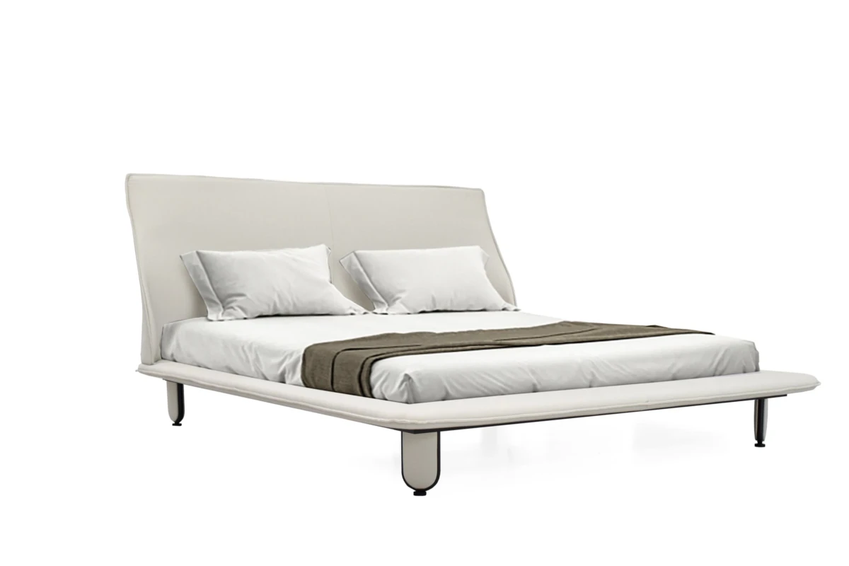 Side profile of Waverly luxurious bed