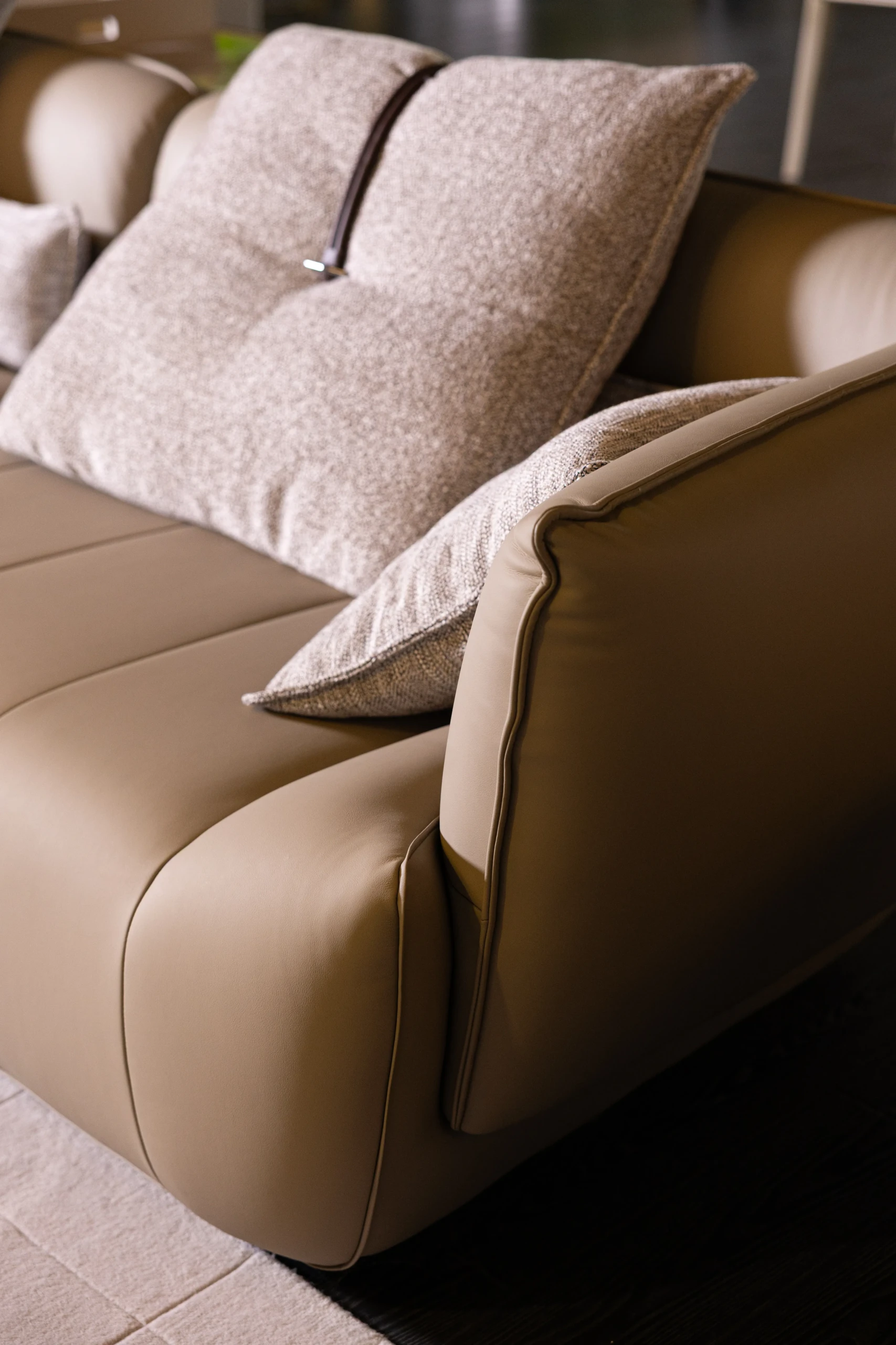 Allure modular sofa in a modern living room setting