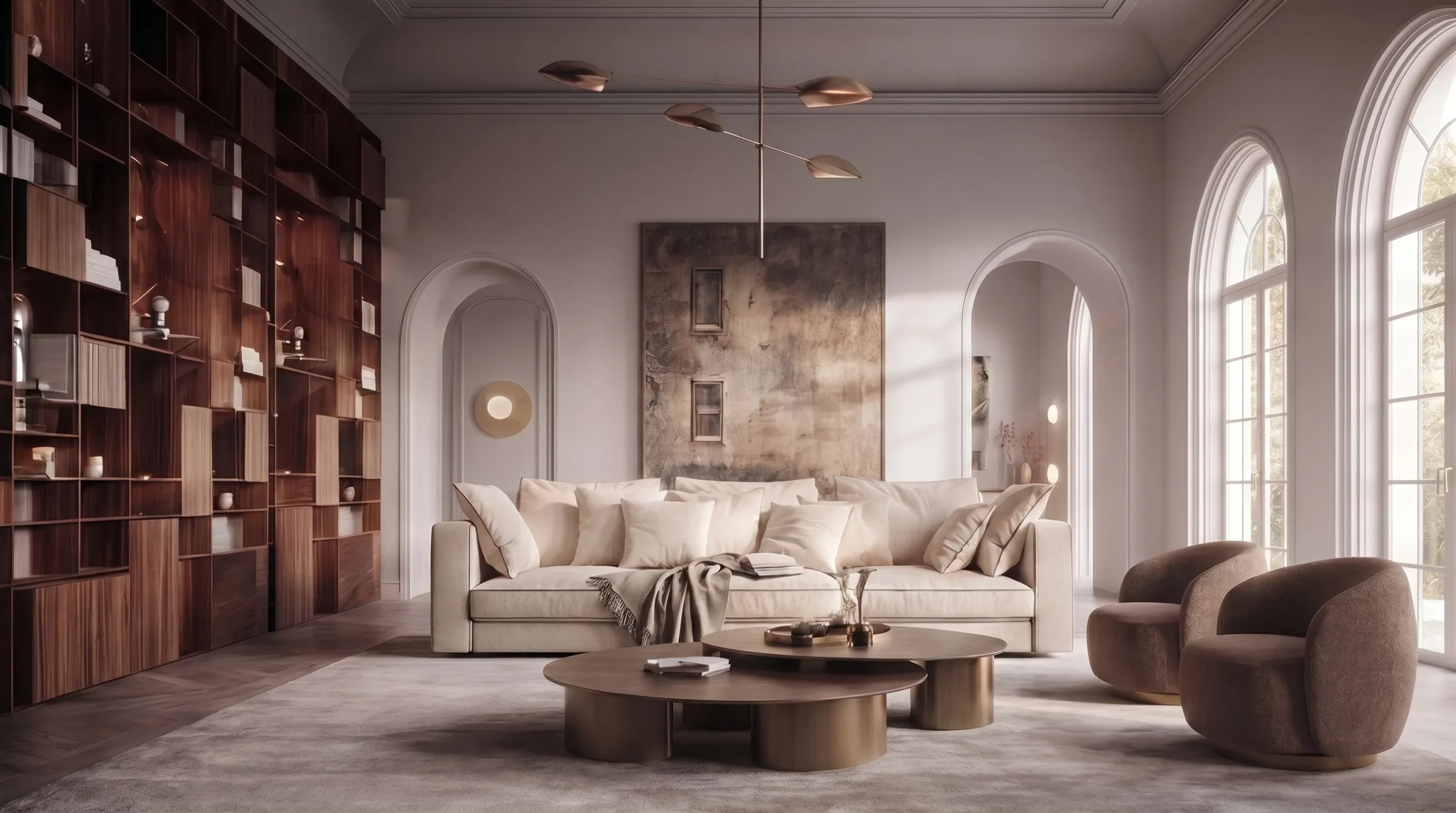 Artan Sofa sectional sofa in a stylish home interior