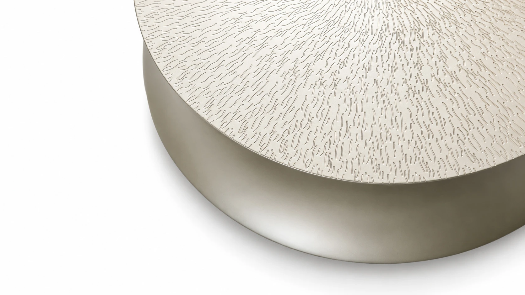 Aura coffee table styled in a contemporary interior