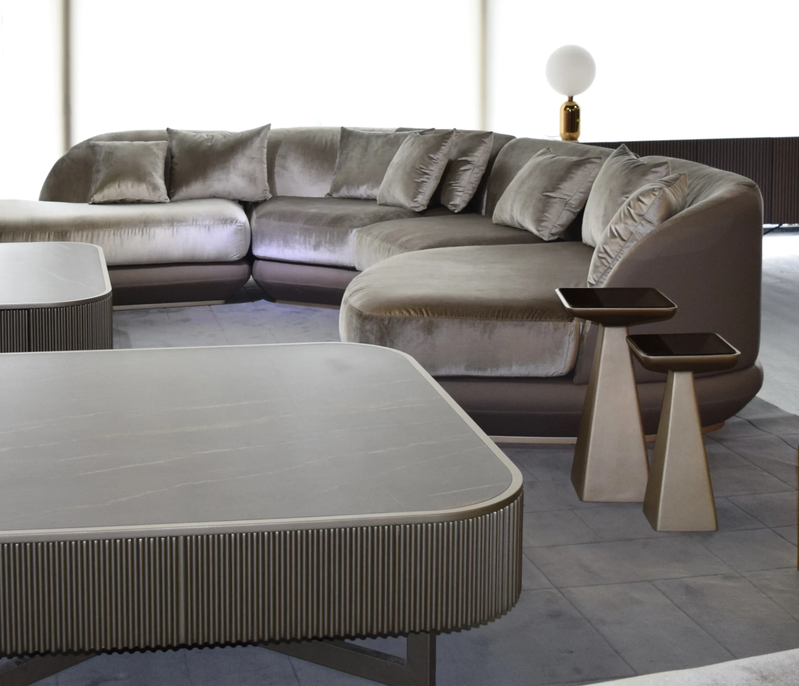 Bliss coffee table in a stylish home interior