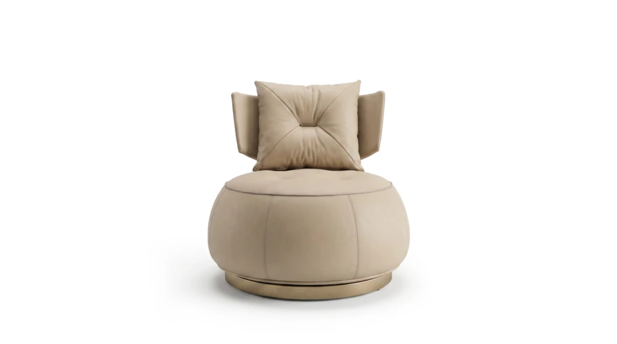 Bon Ton armchair on white background