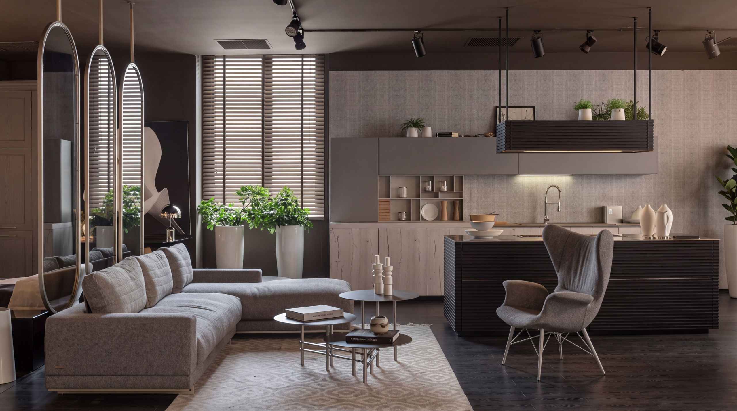 Campioni coffee table styled in a contemporary interior