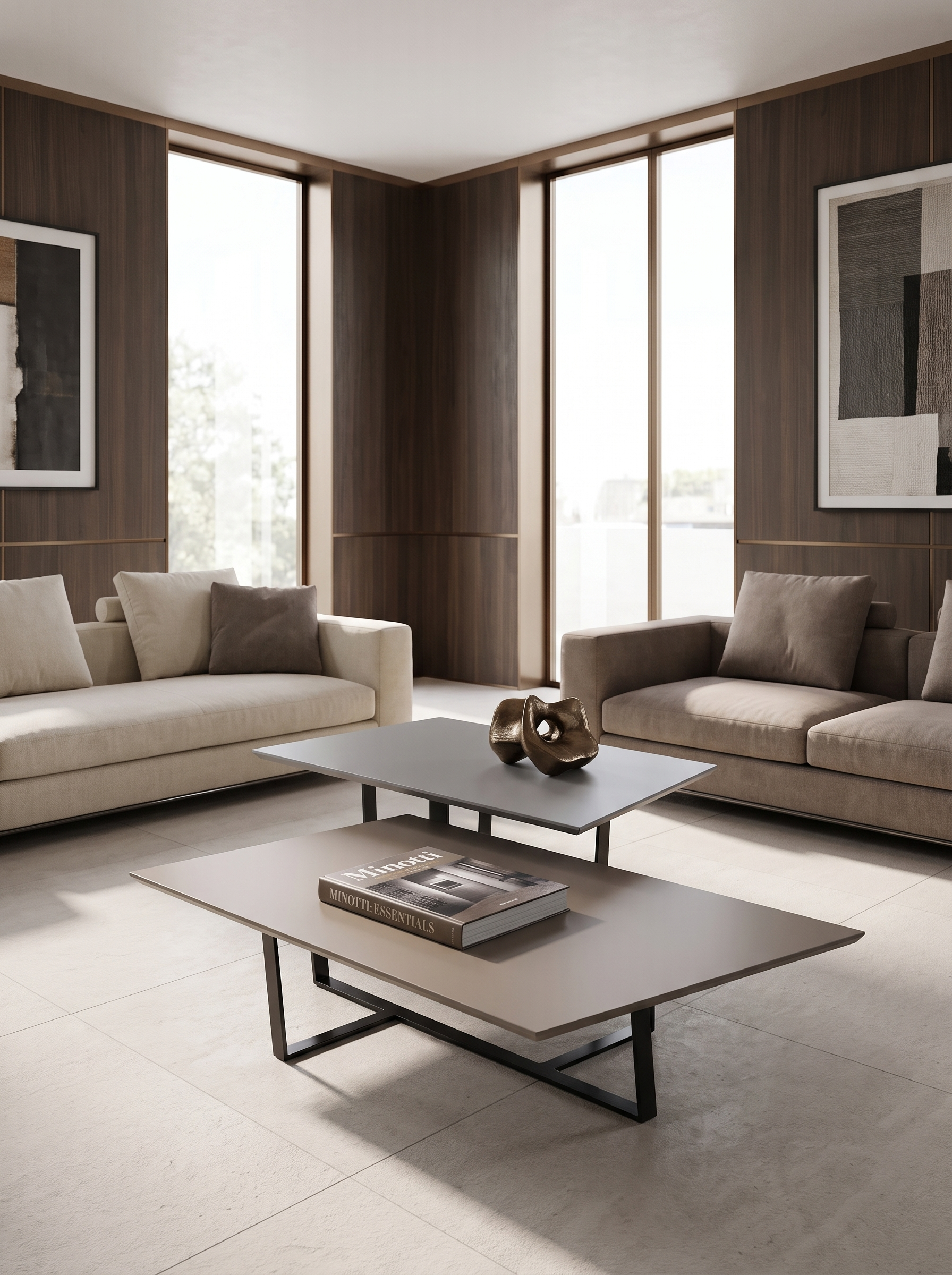 Clayton ct coffee table in a stylish home interior