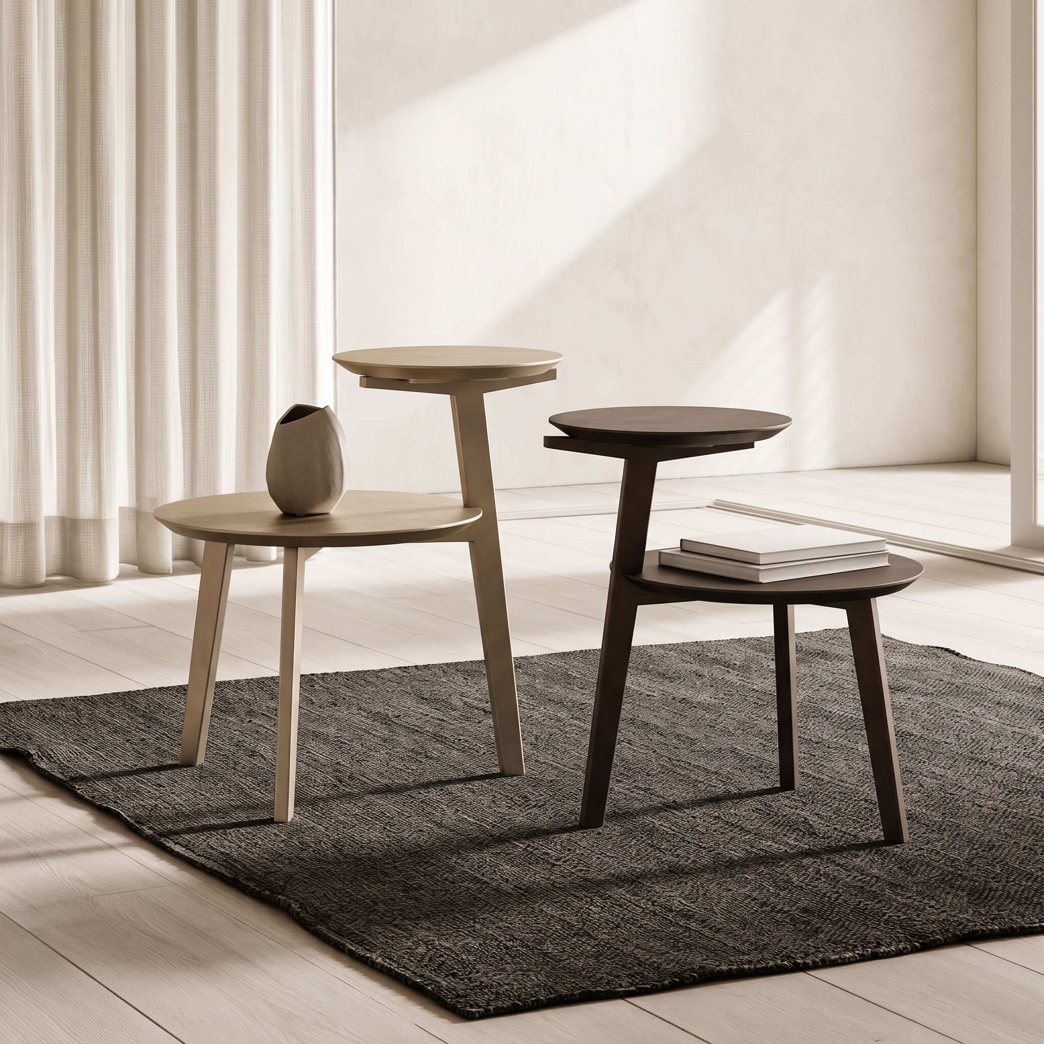 Dominic coffee table in a modern living room setting