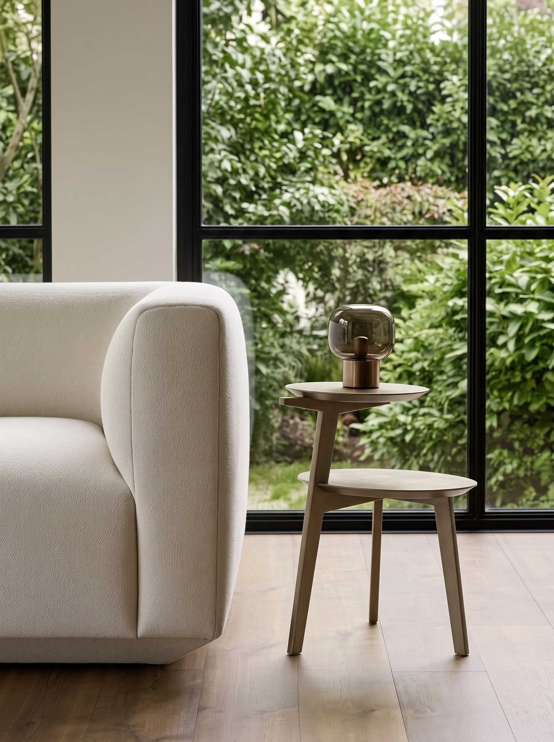 Dominic coffee table styled in a contemporary interior