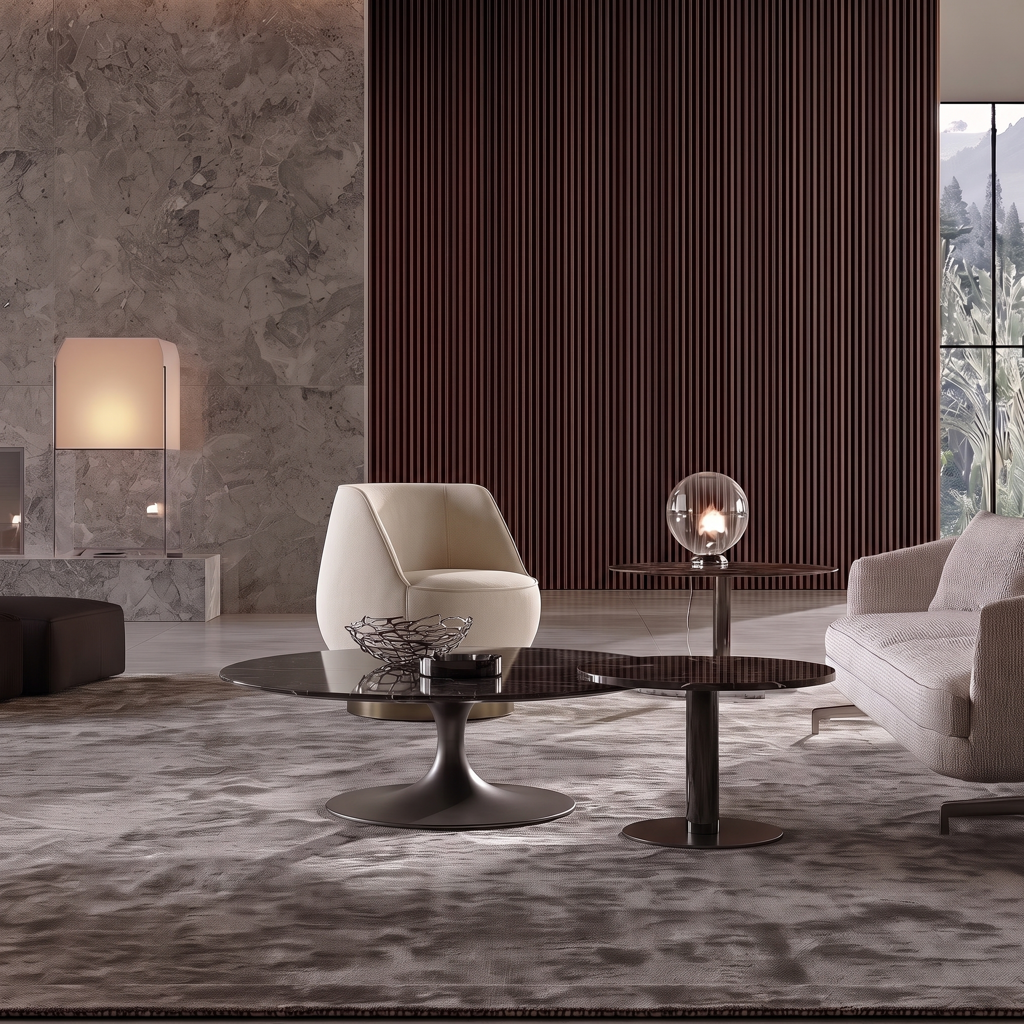 Dublin coffee table in a stylish home interior