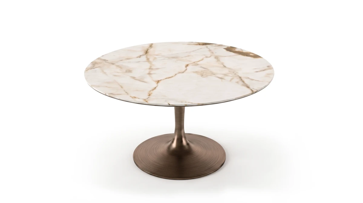 Dublin side table on white background