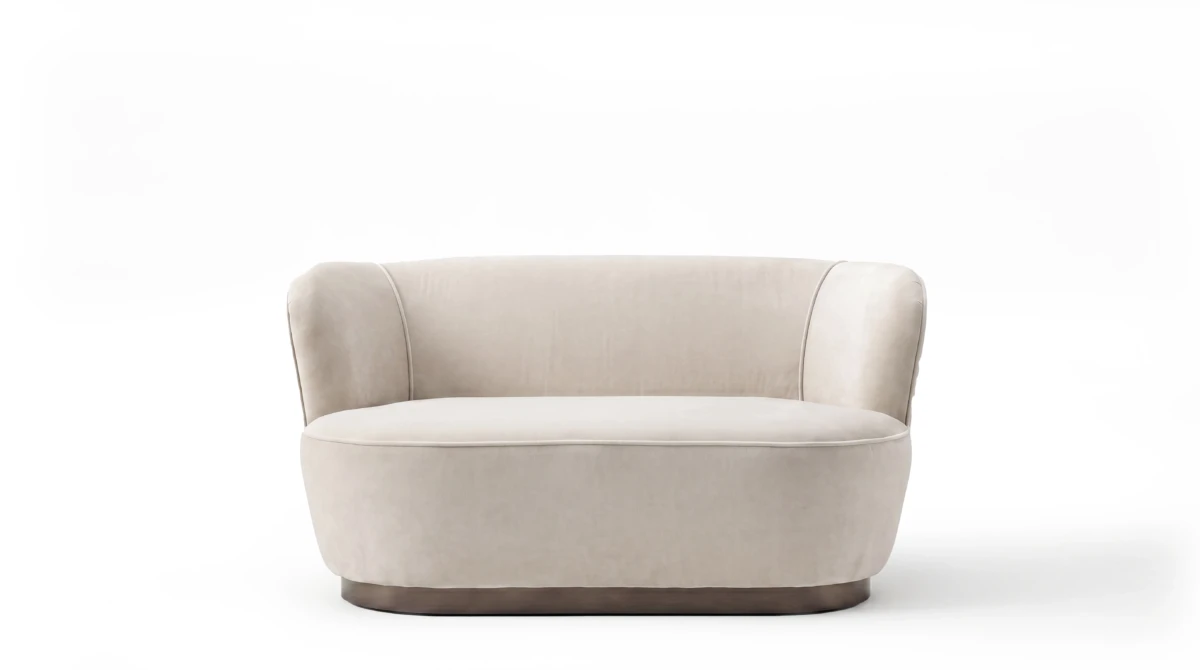 Ennio sectional sofa on white background