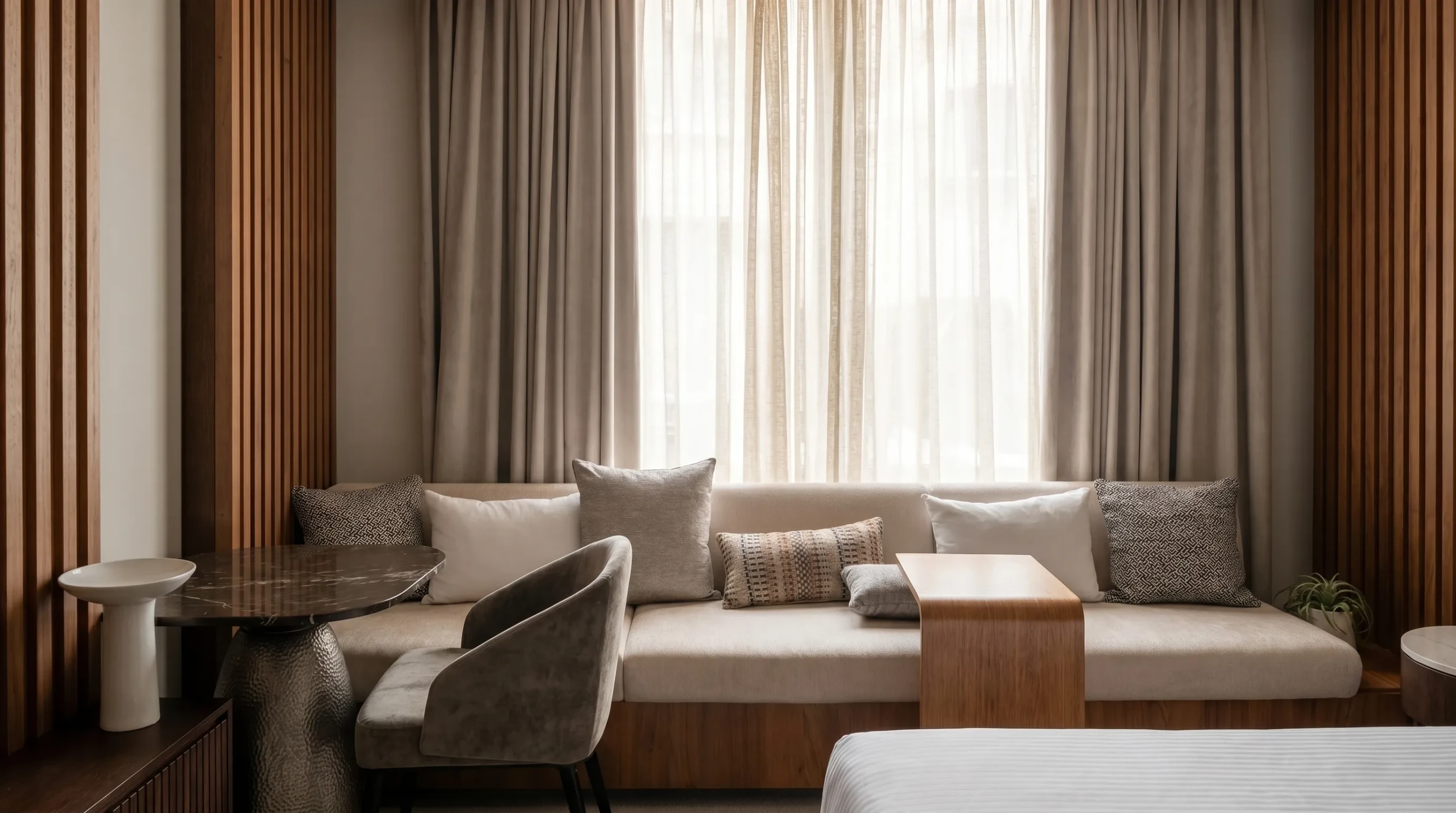 Frieda Sofa in a modern living room setting