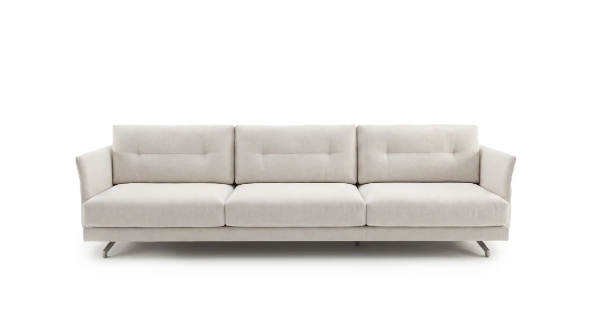 Gaya sectional sofa on white background