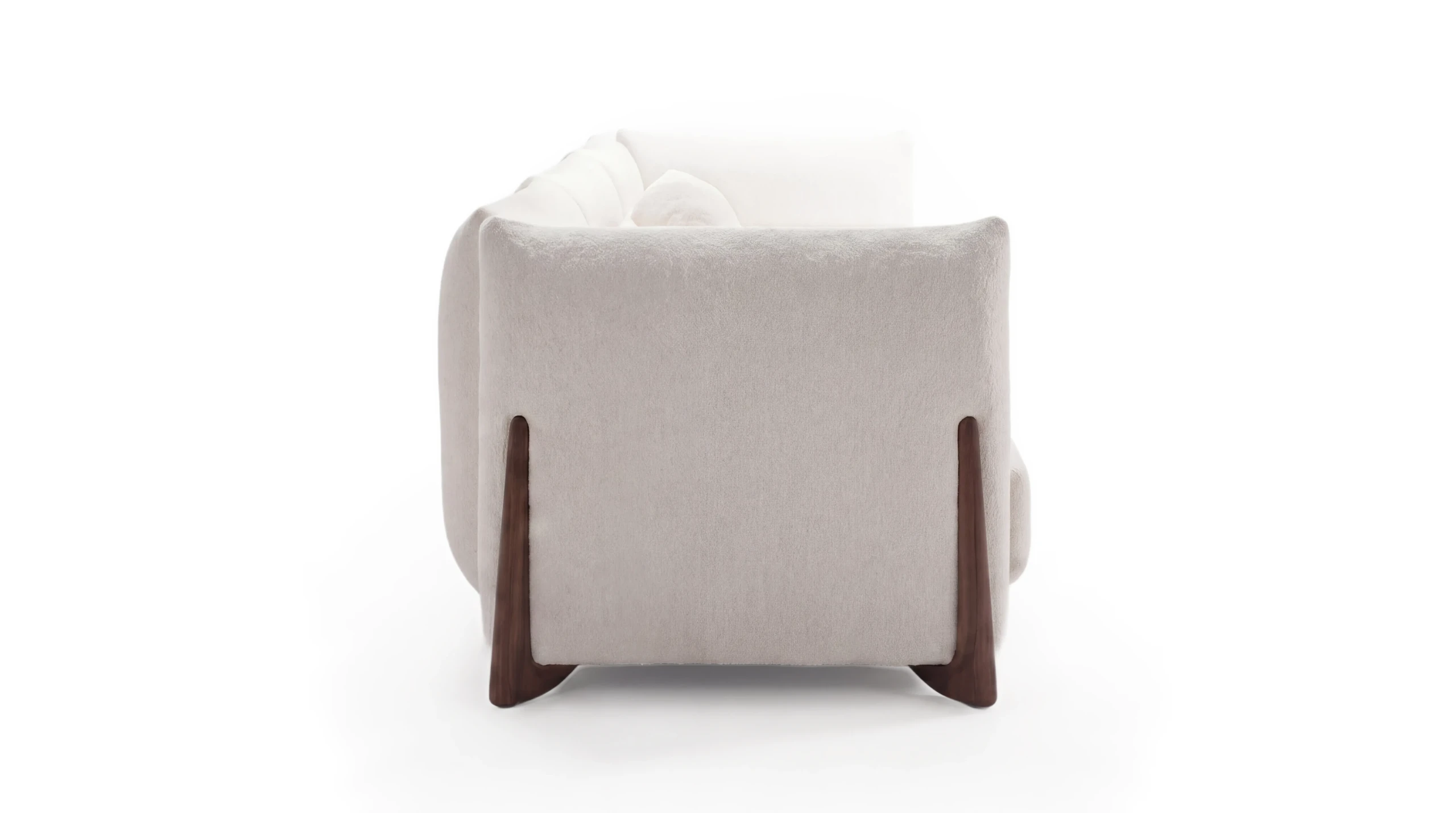 Hazel Midcentury Sofa - back view