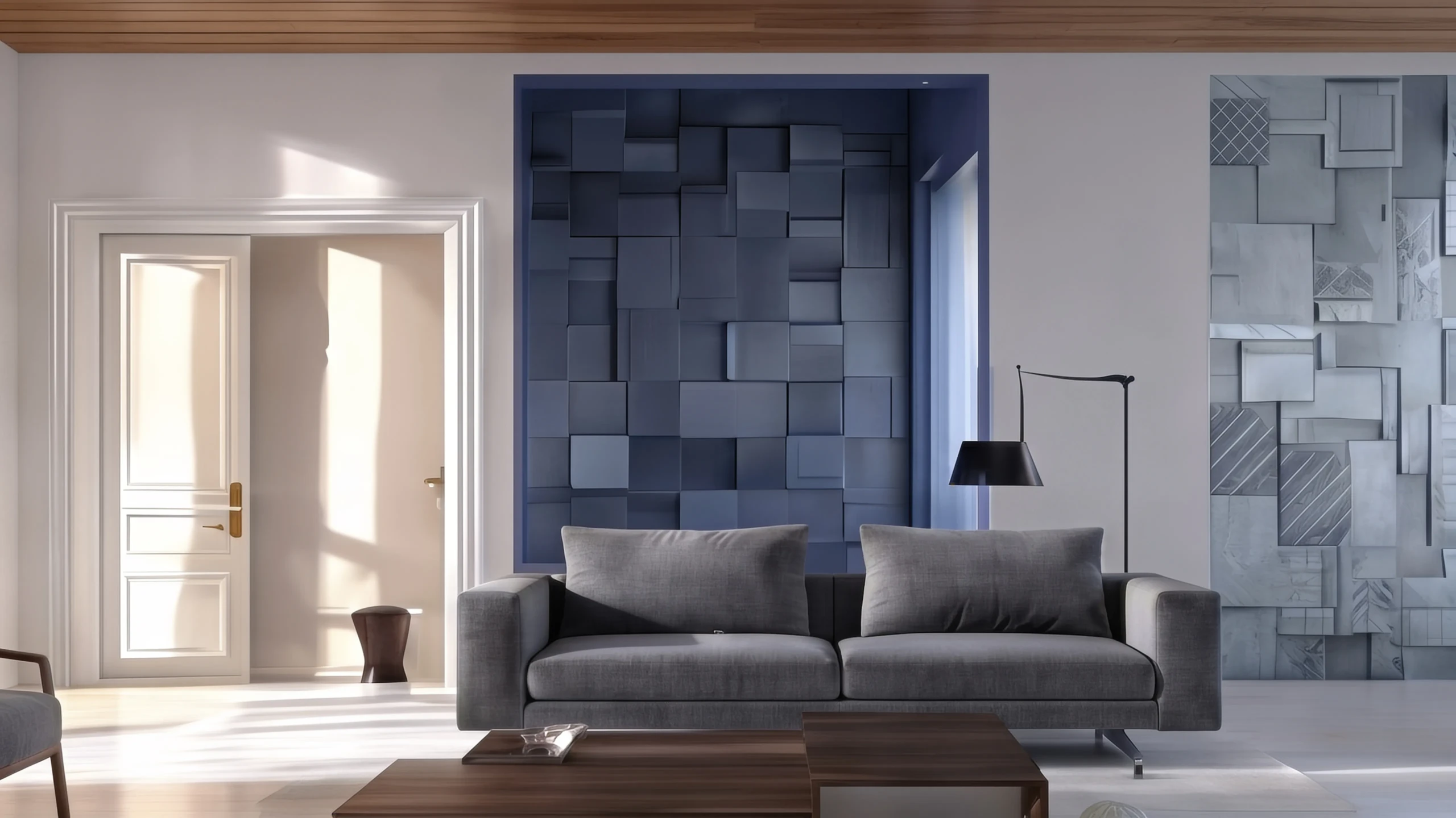 Ingrid Luxury Sofa shown in a styled indoor scene