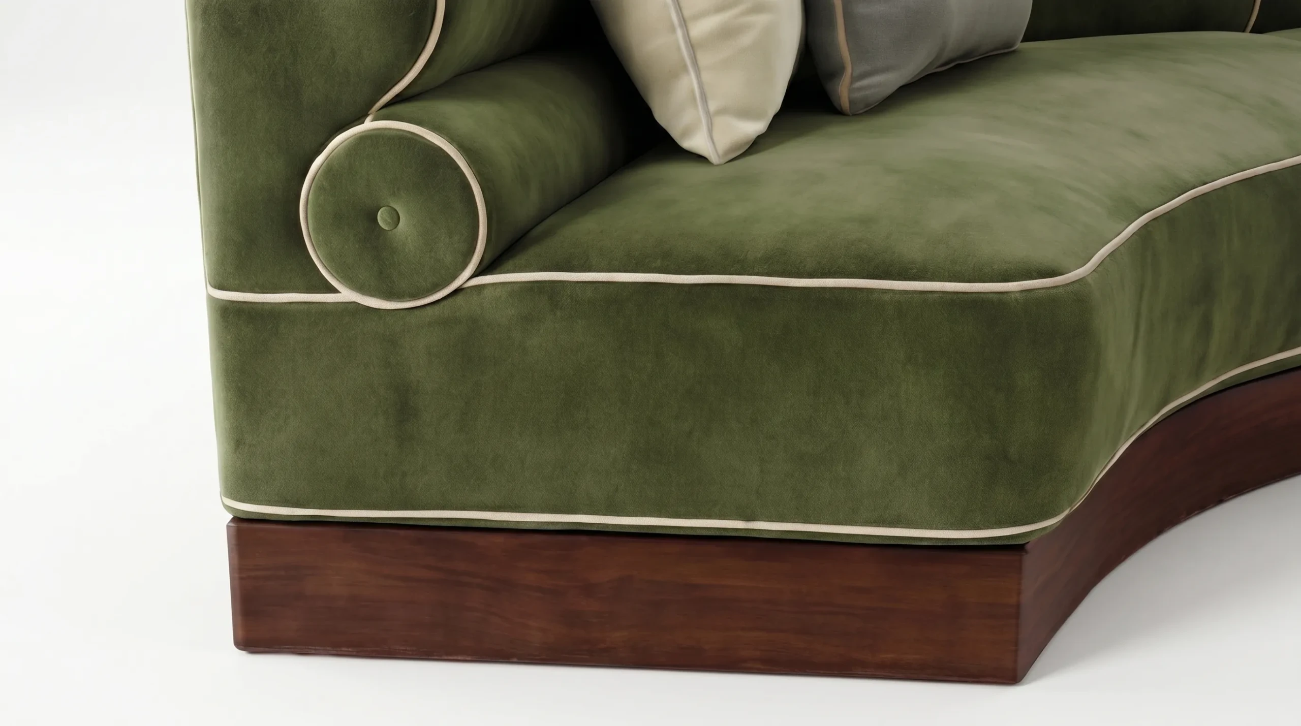Lawence sectional sofa in a modern living room setting