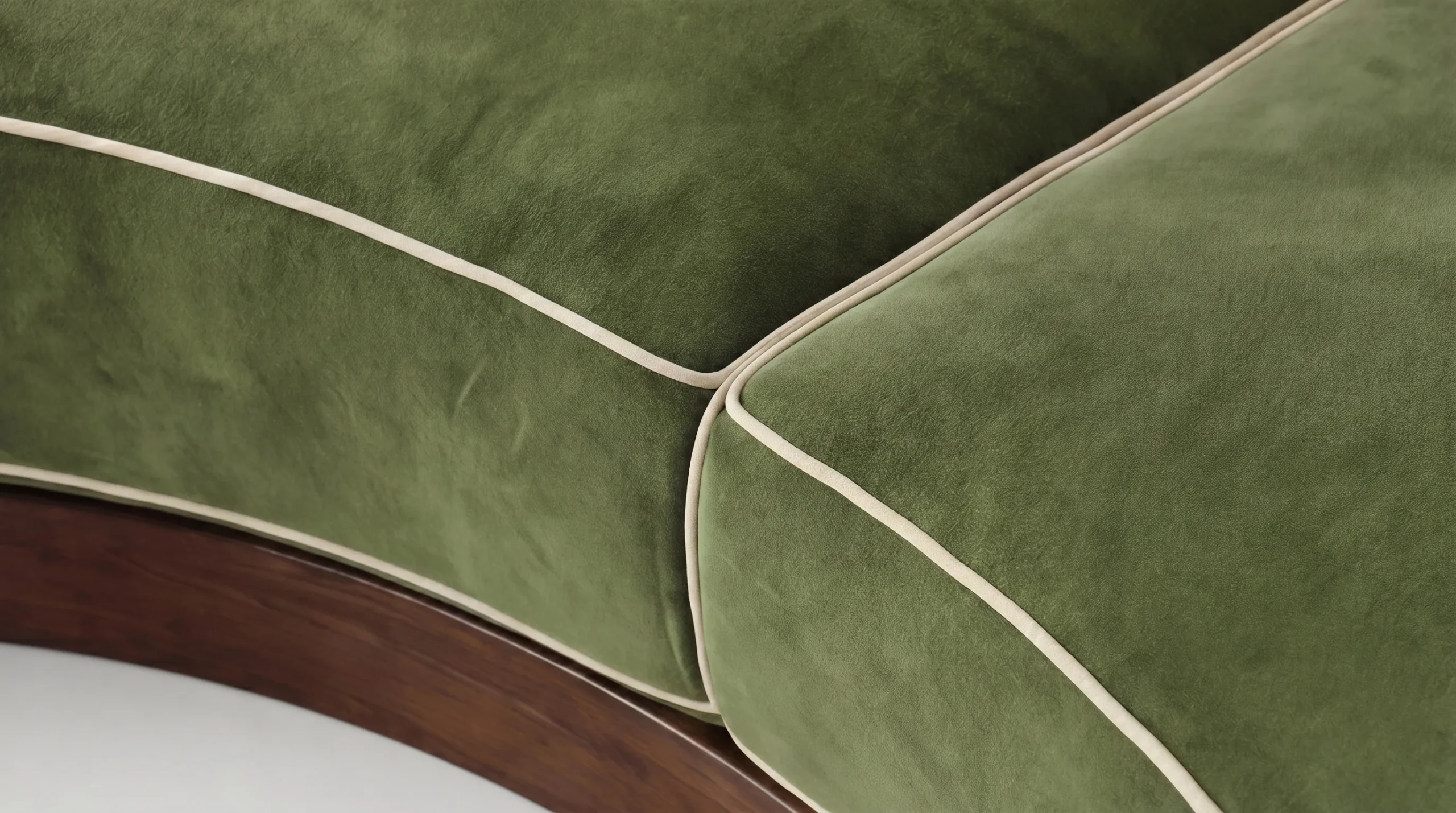 Lawence sectional sofa in a stylish home interior