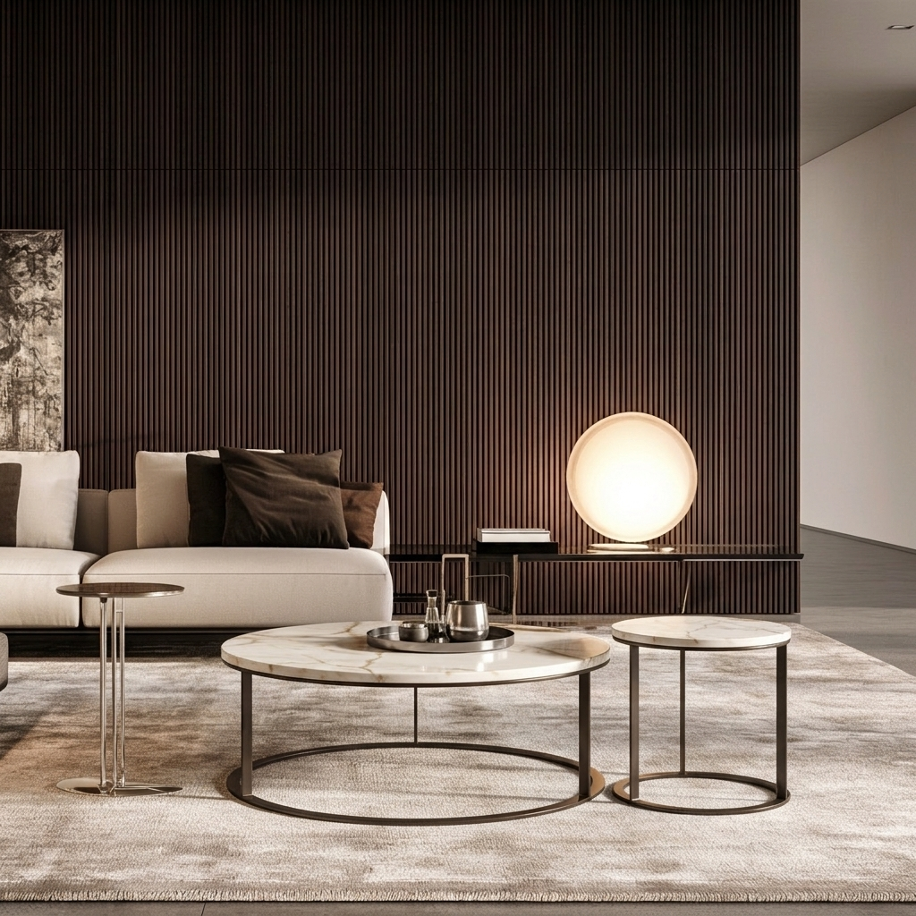 Marino coffee table in a designer lounge setting