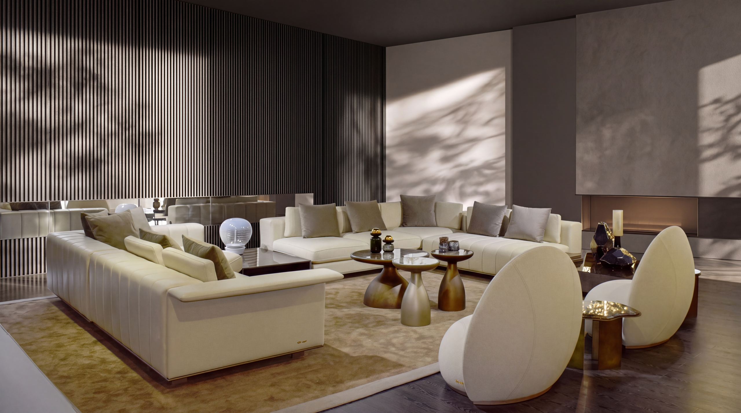 Marsie coffee table styled in a minimalist living space