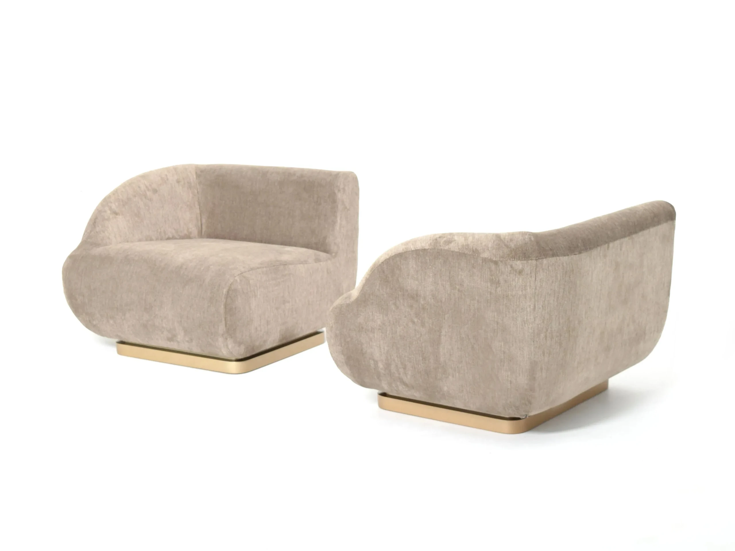 Miya Loveseat sectional sofa — front view