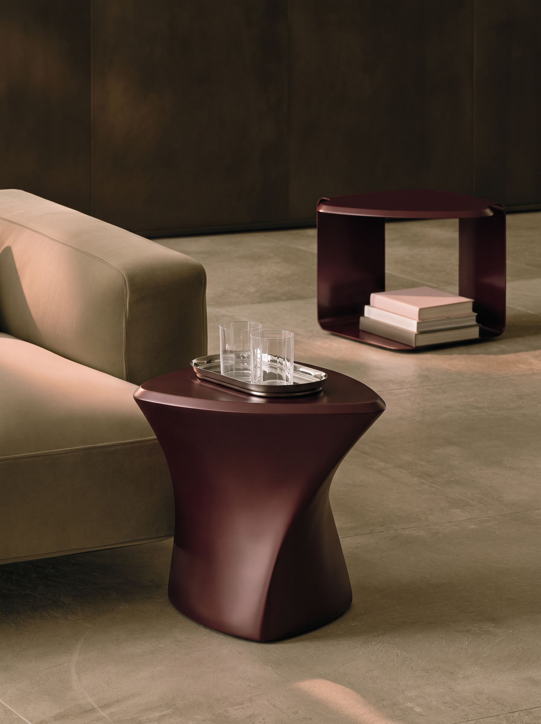 Noah coffee table styled in a contemporary interior