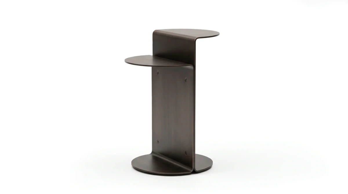 Nobu side table on white background