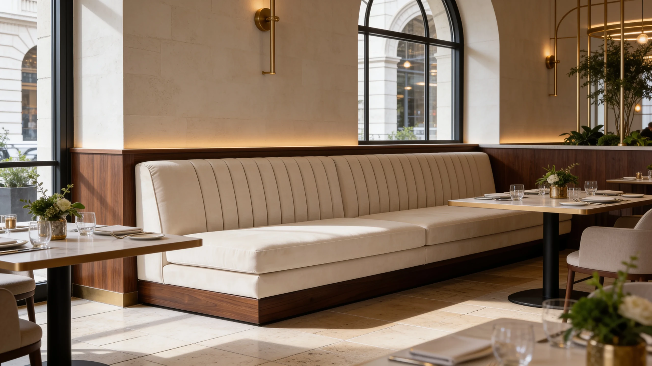 Orion Modular Sofa styled in a contemporary interior