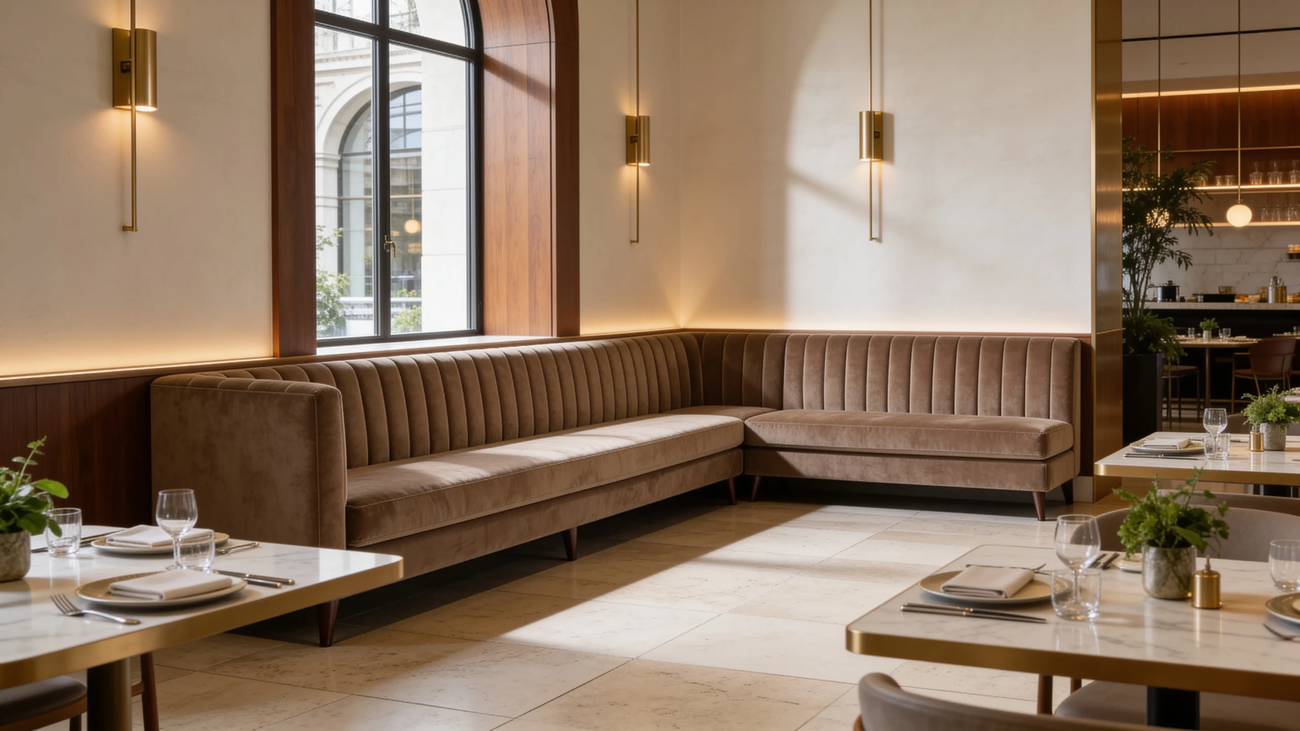 Orion Modular Sofa in a designer lounge setting
