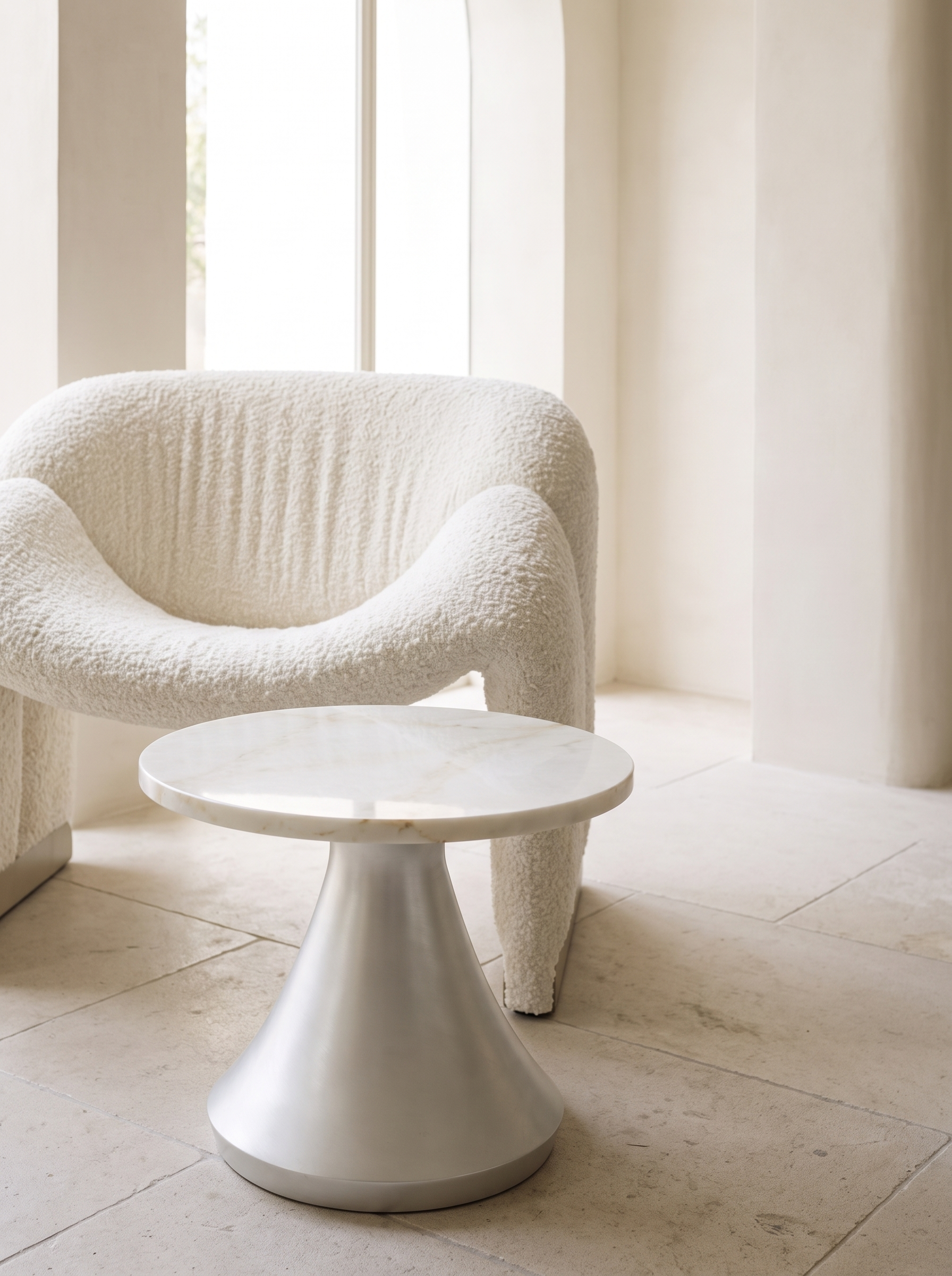 Reims selection indoor coffee table styled in a contemporary interior