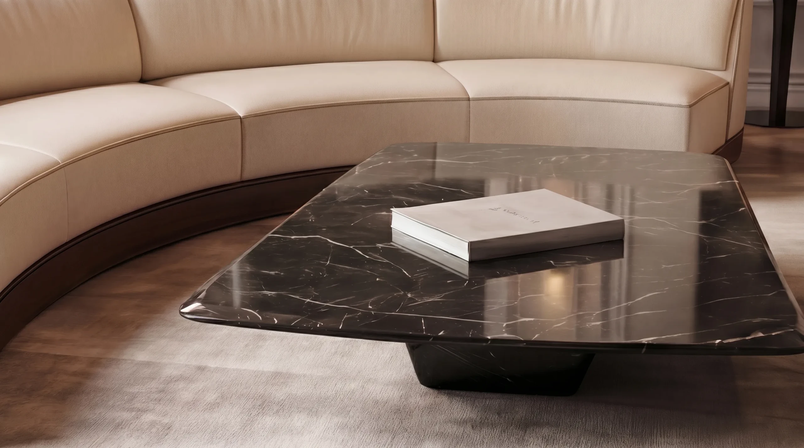Sarah sectional sofa in a modern living room setting