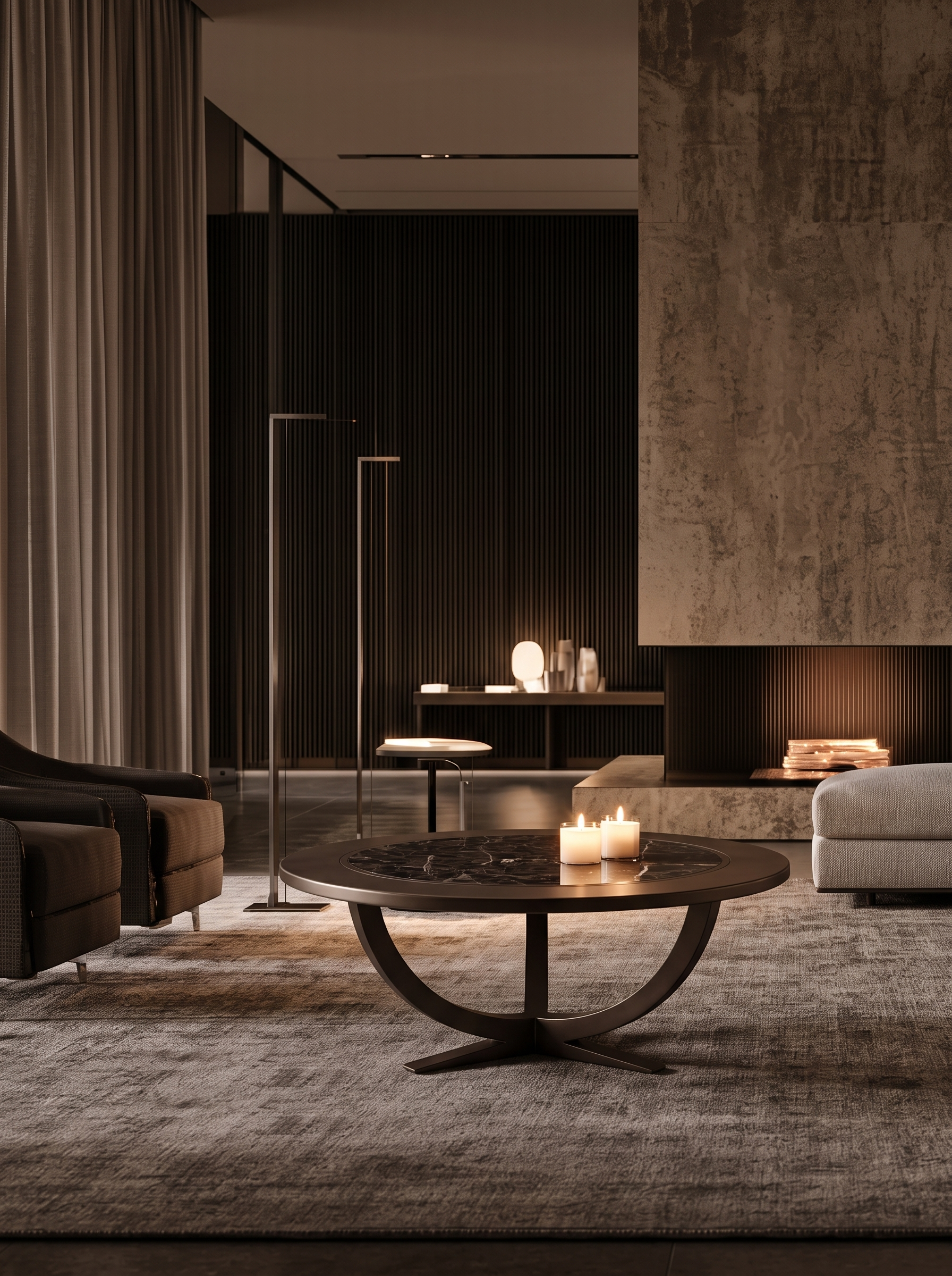 Savoy Selected Website coffee table in a modern living room setting