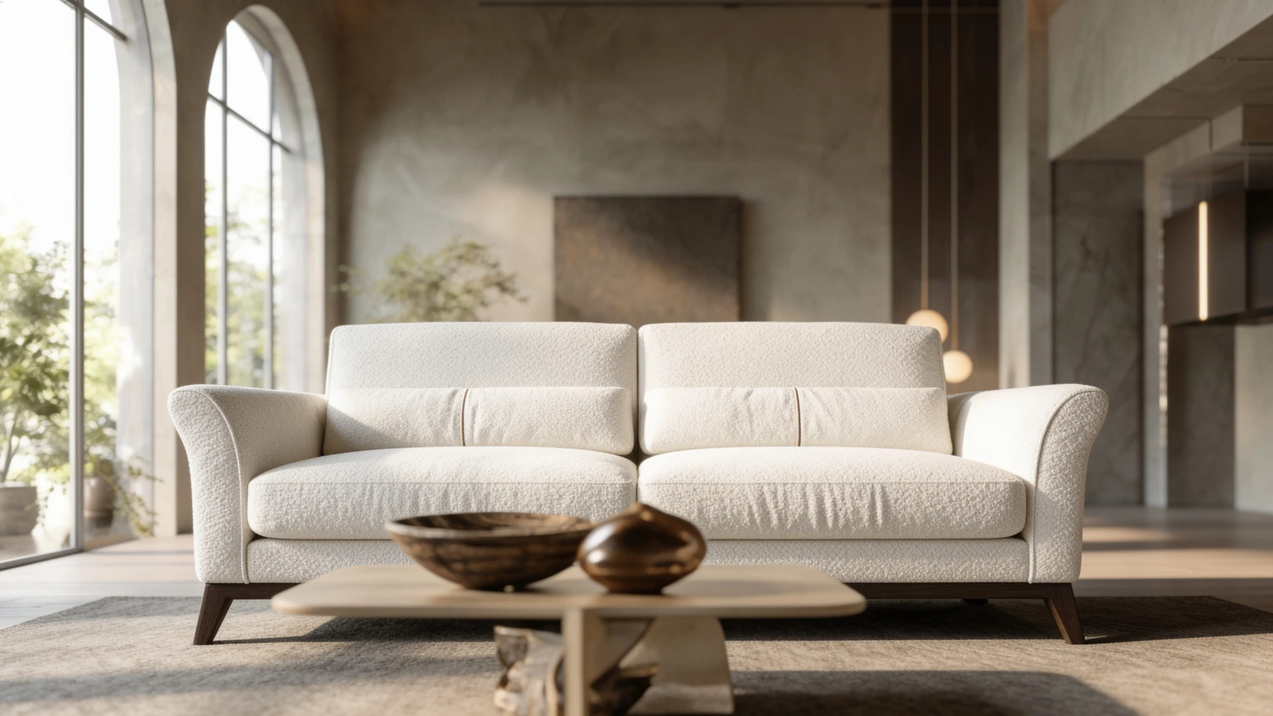 Sophie RR sectional sofa in a designer lounge setting