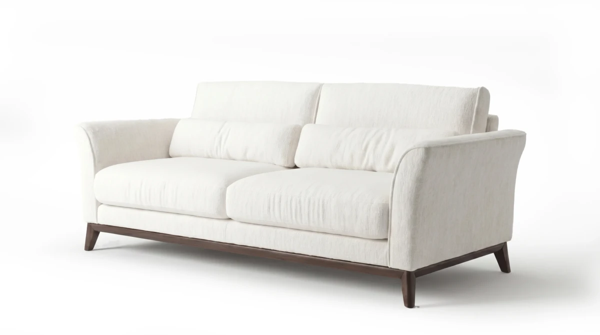 Sophie sectional sofa on white background