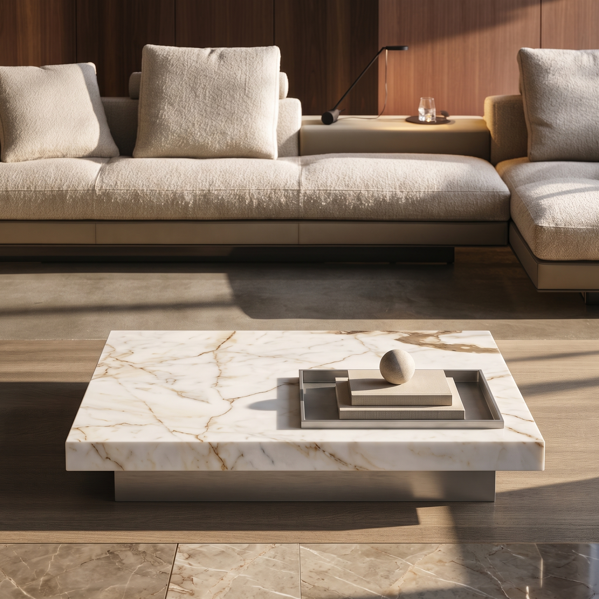 Soul coffee table in a designer lounge setting
