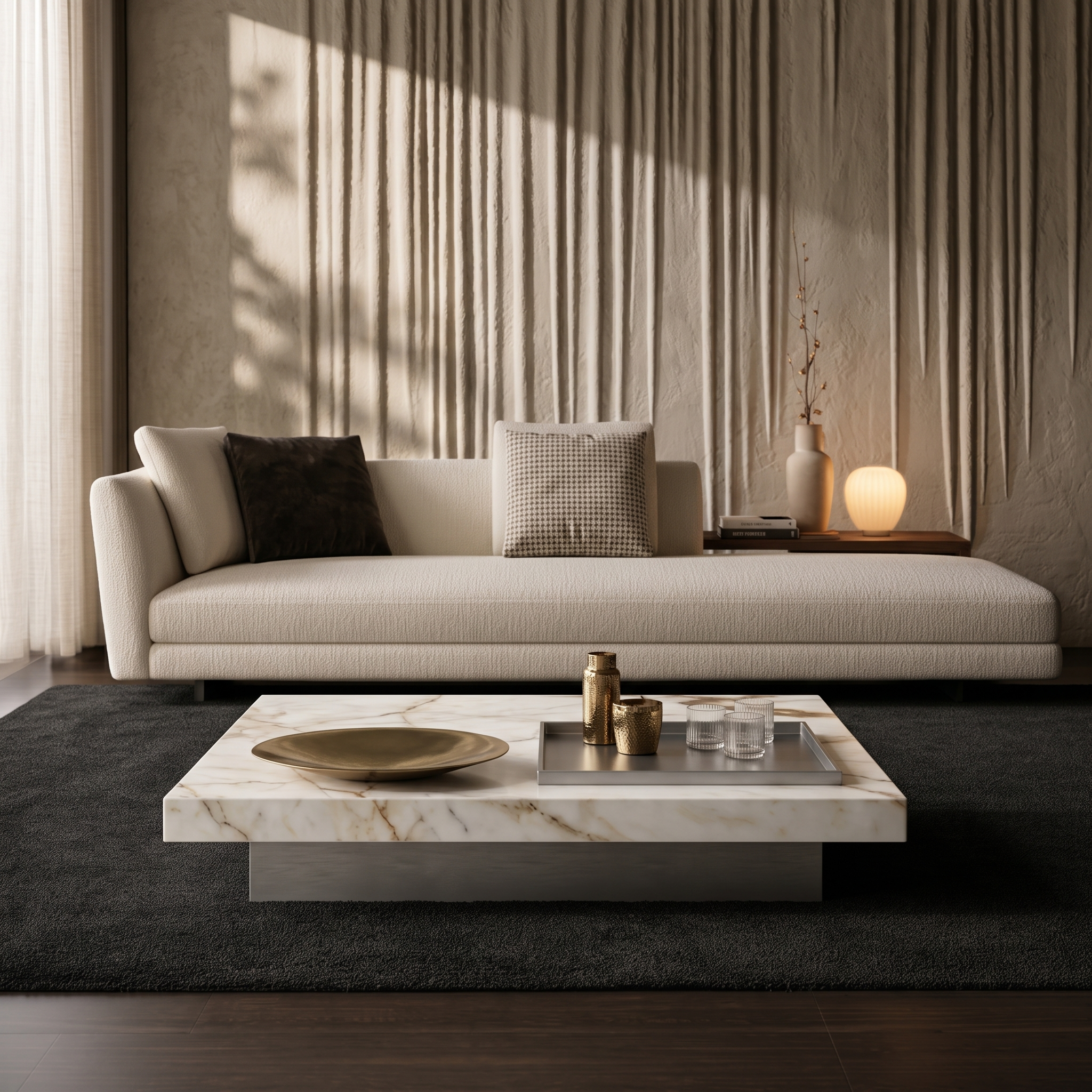 Soul coffee table in a stylish home interior