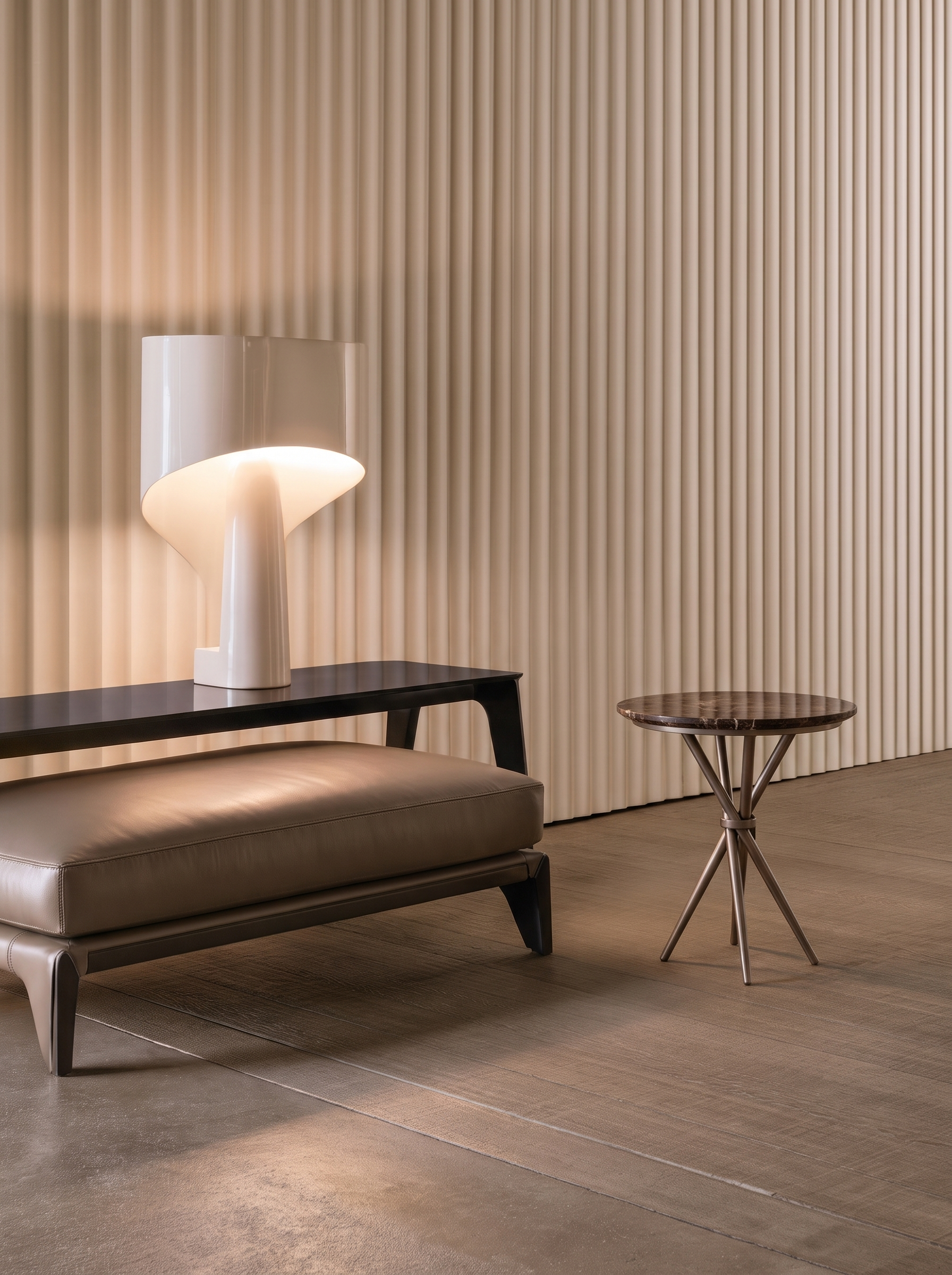 Triss coffee table in a stylish home interior