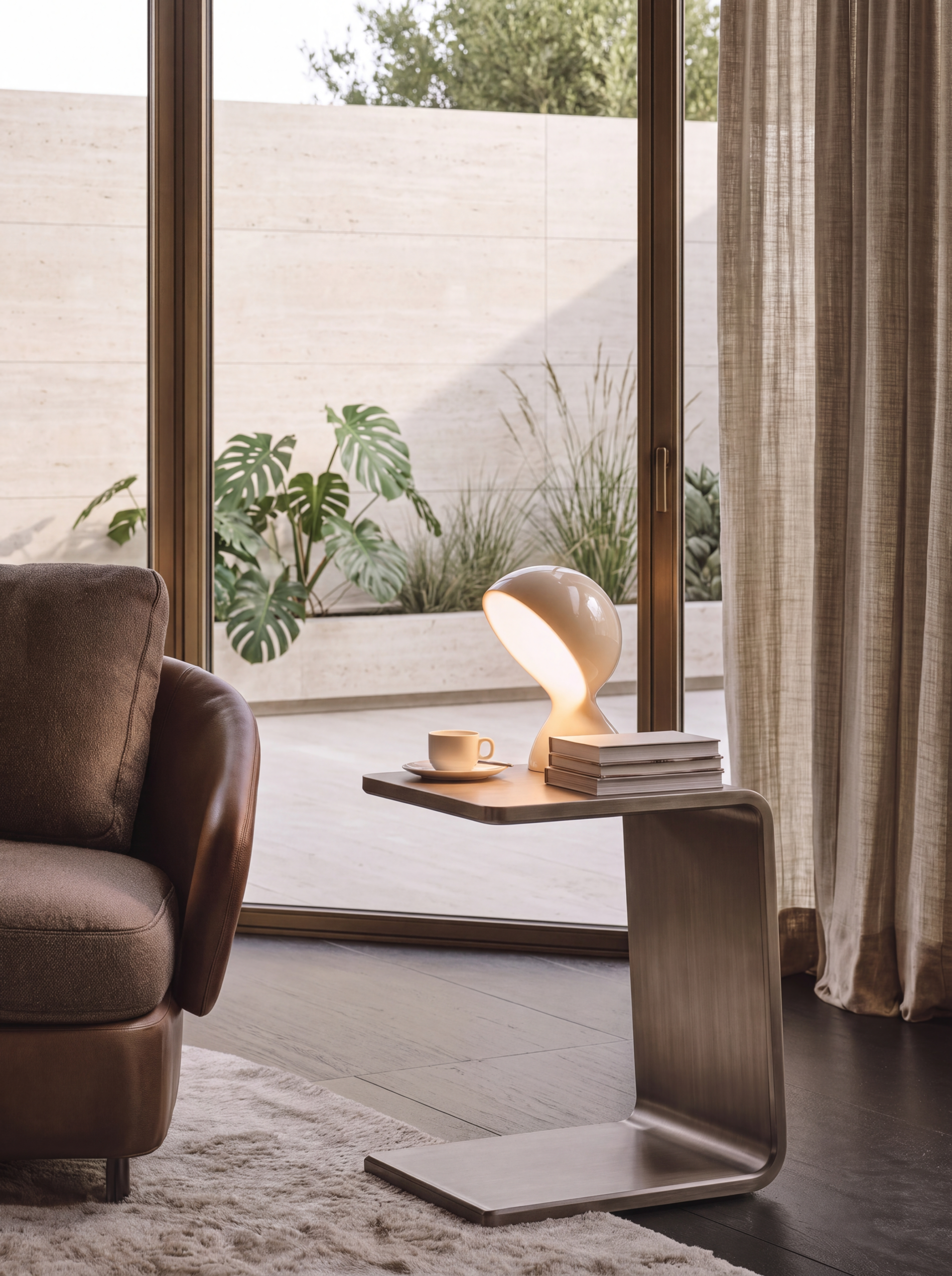 Tuck coffee table in a stylish home interior