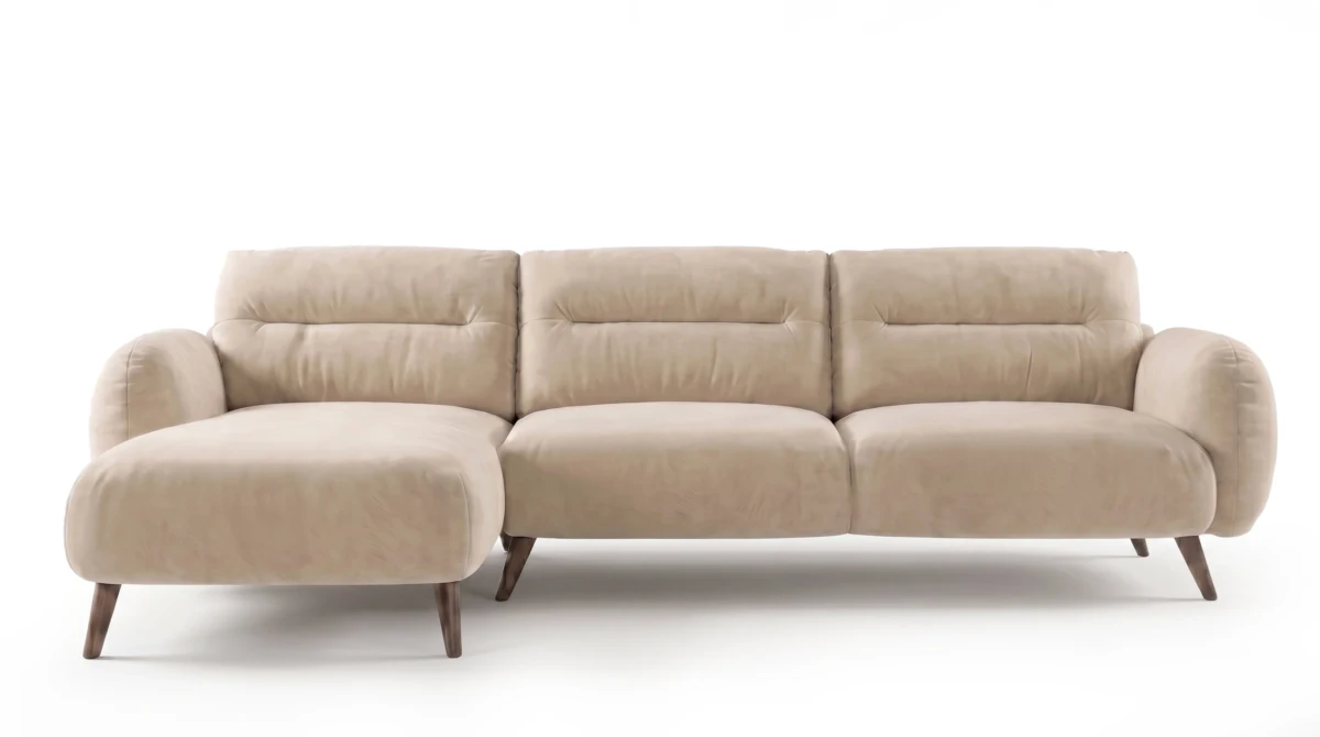 Vamos sectional sofa on white background