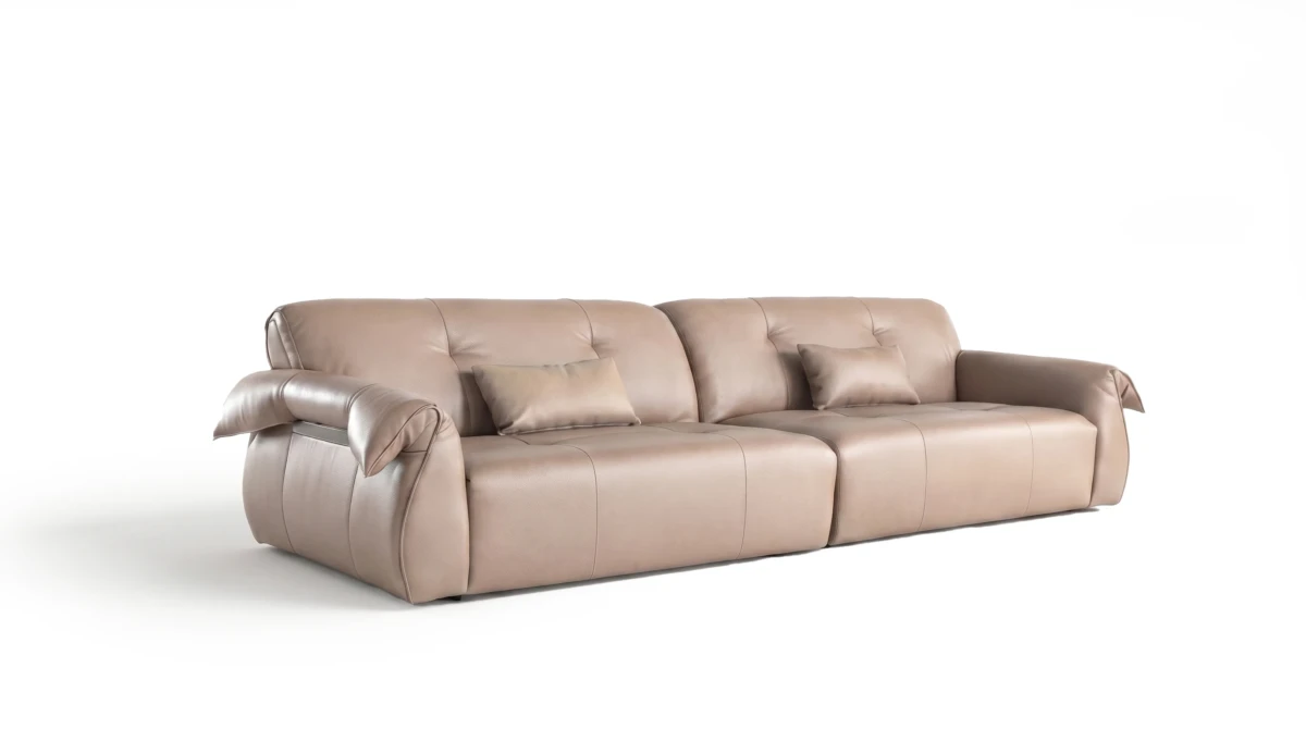 Verona sectional sofa on white background