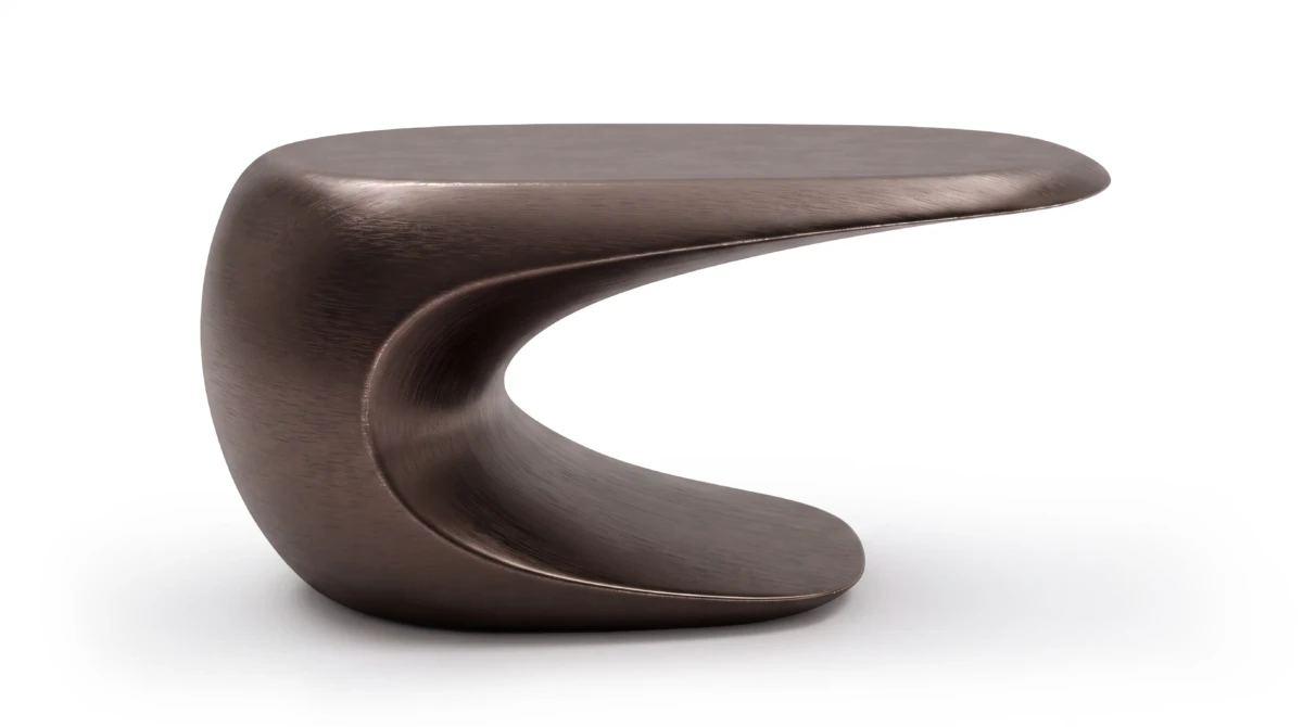 Vetone side table on white background