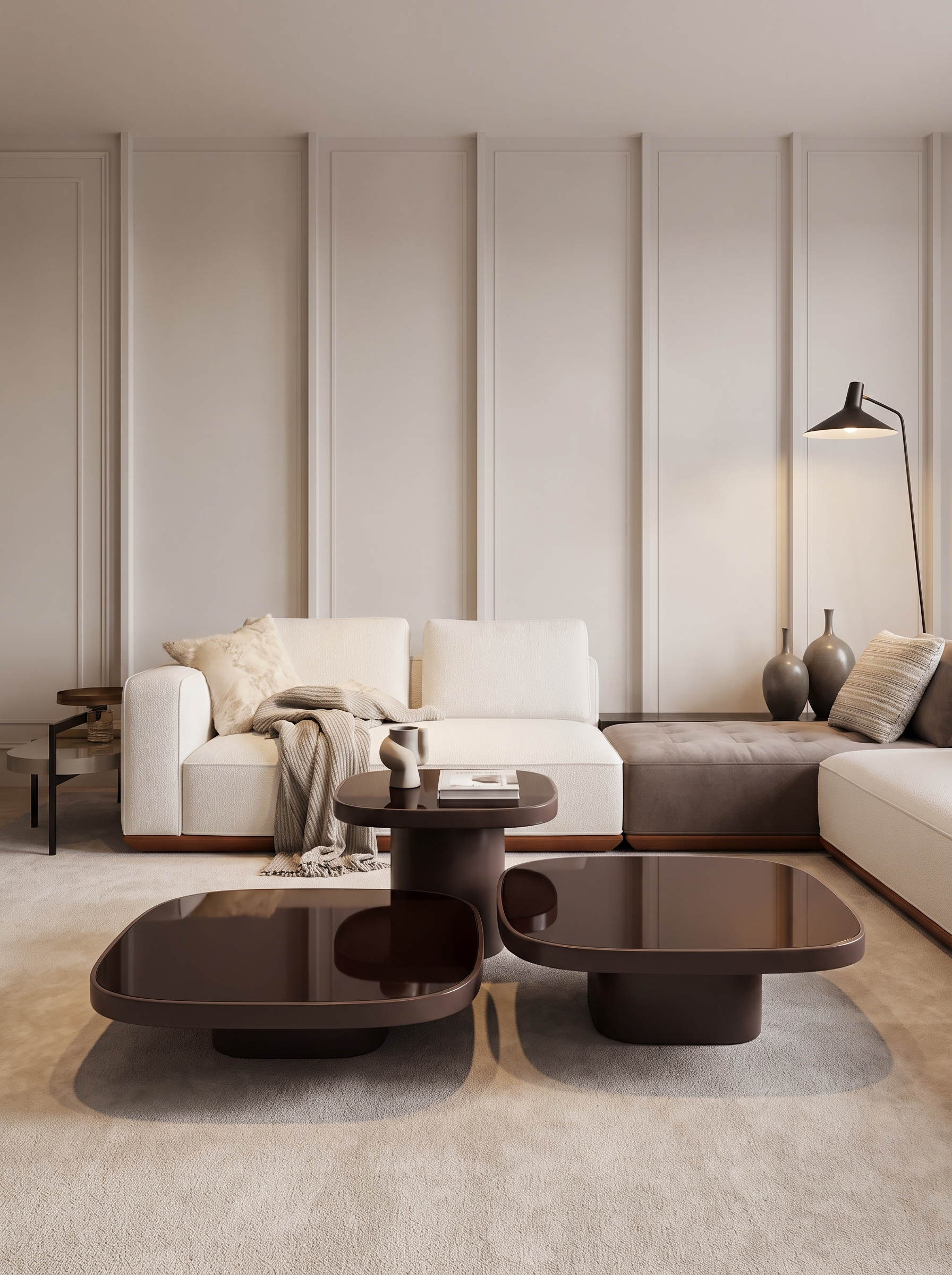 Victor coffee table in a stylish home interior