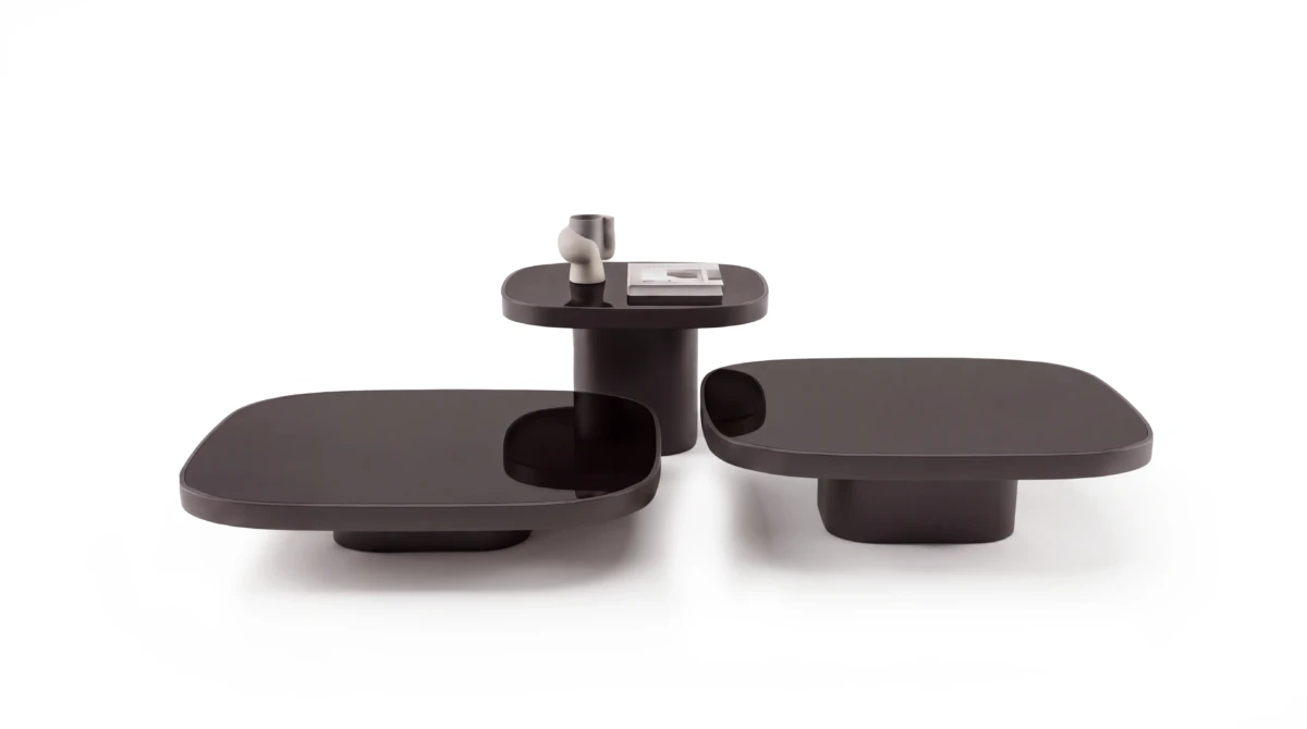 Victor side table on white background